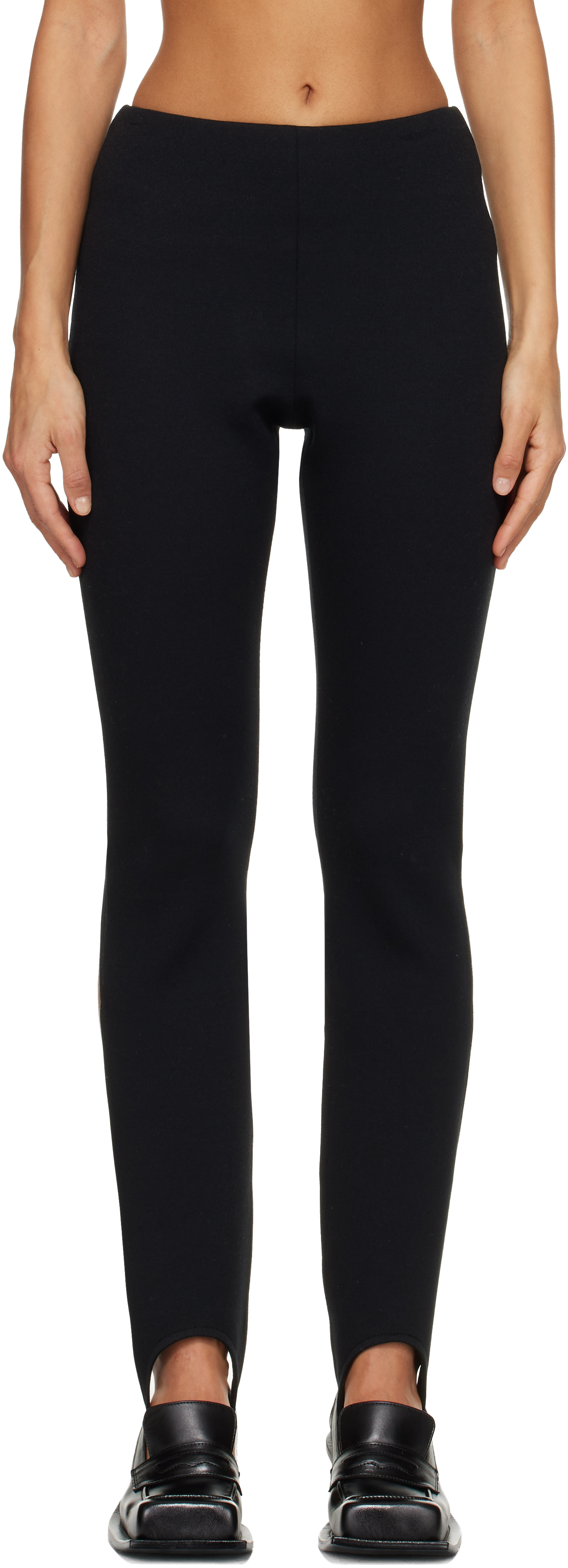 Fidan Novruzova Black Inka Stirrup Leggings In Black