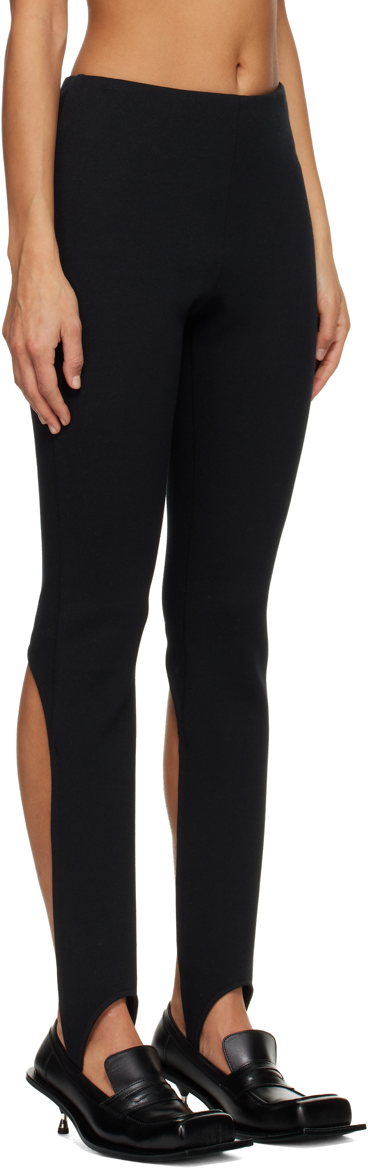 Fidan Novruzova Black Inka Stirrup Leggings In Black