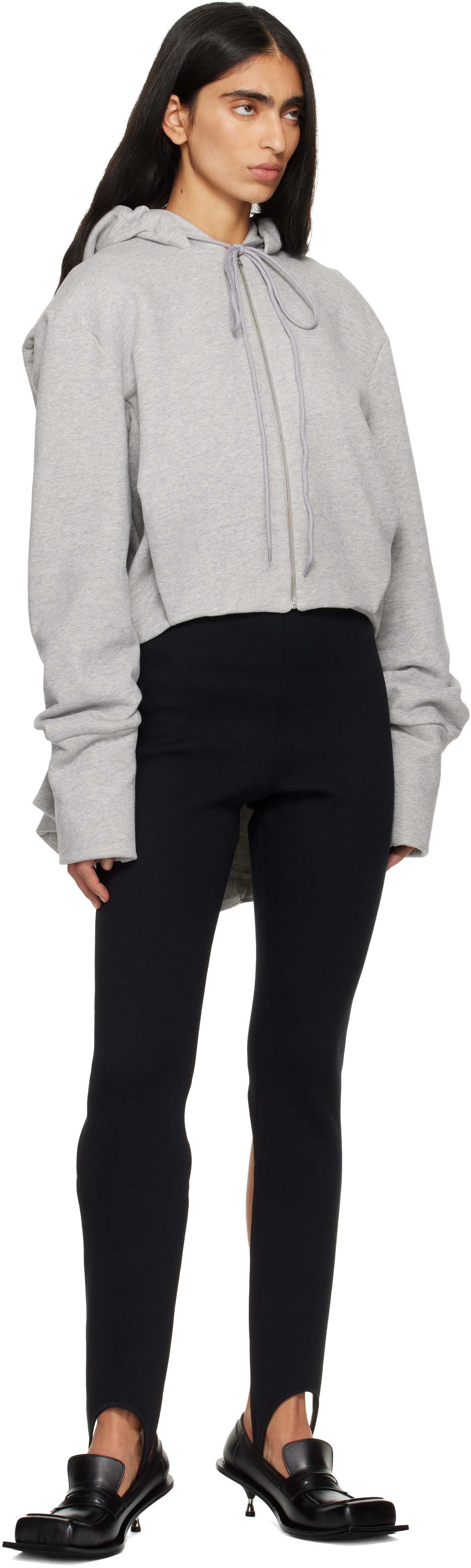 Fidan Novruzova Black Inka Stirrup Leggings In Black