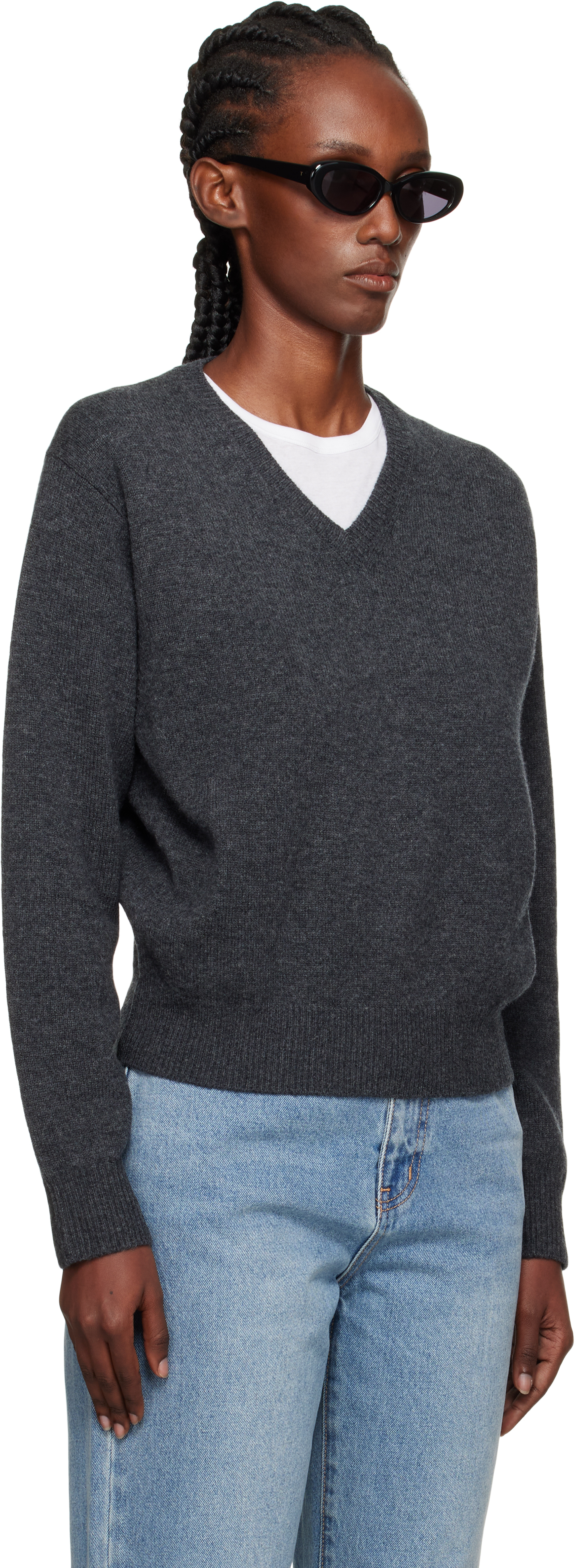 Dunst Wool And Cashmere Sweater In Gray