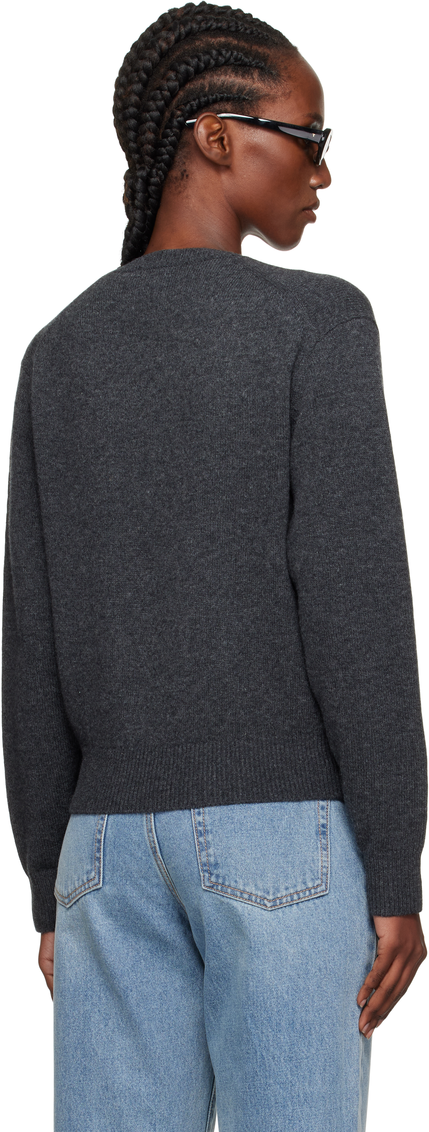 Dunst Wool And Cashmere Sweater In Gray