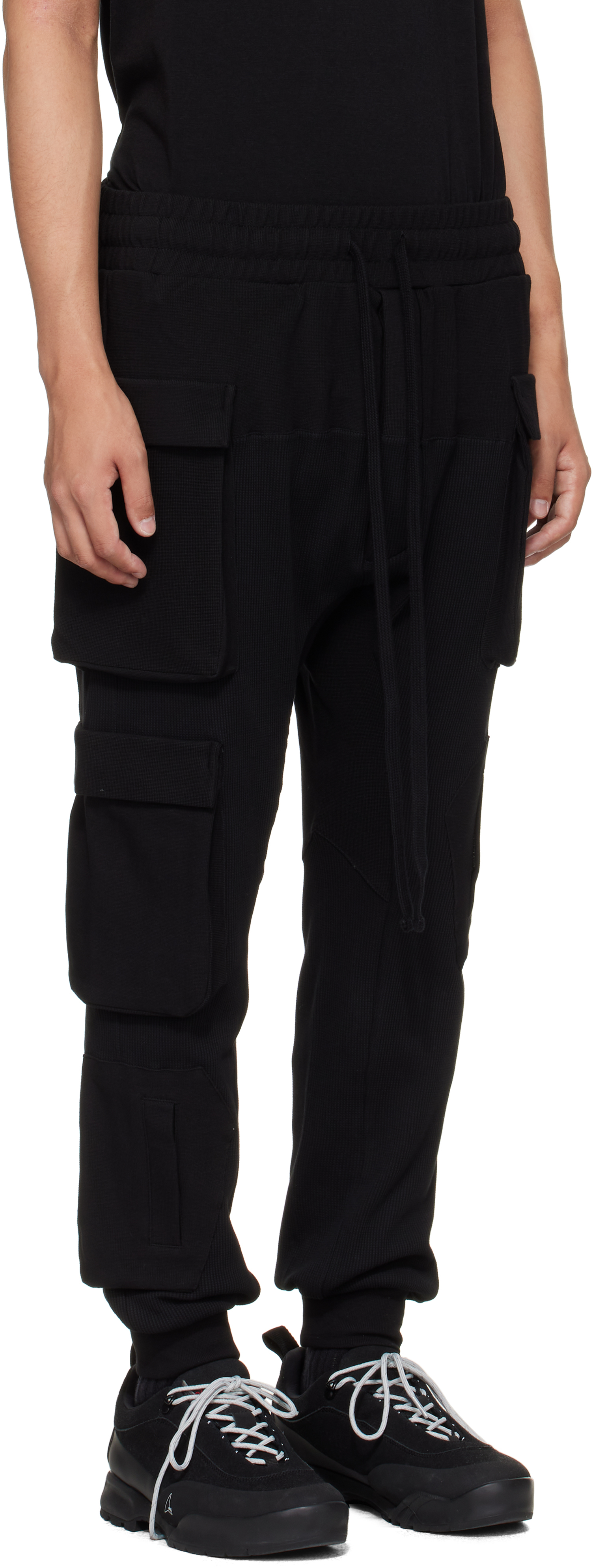 Thom Krom Black M St 502 Cargo Pants In Black