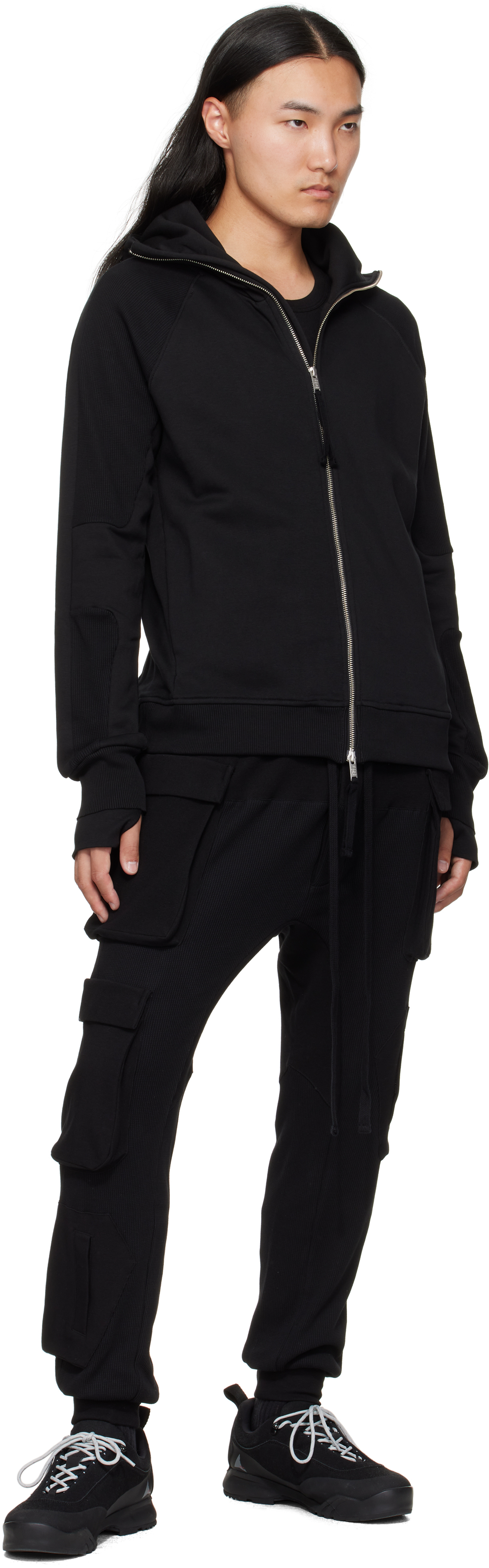Thom Krom Black M St 502 Cargo Pants In Black