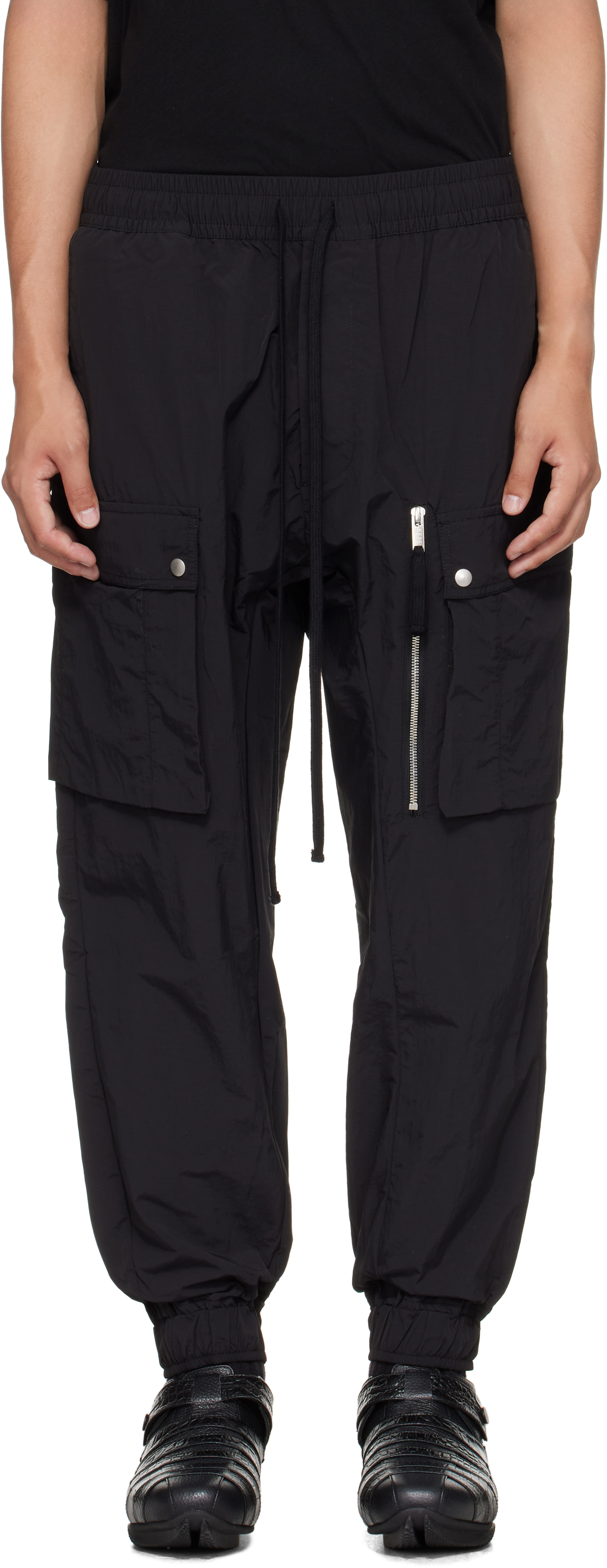 Thom Krom トムクロム カーゴパンツ ブラック XS ITE5SB08AB9Q thom