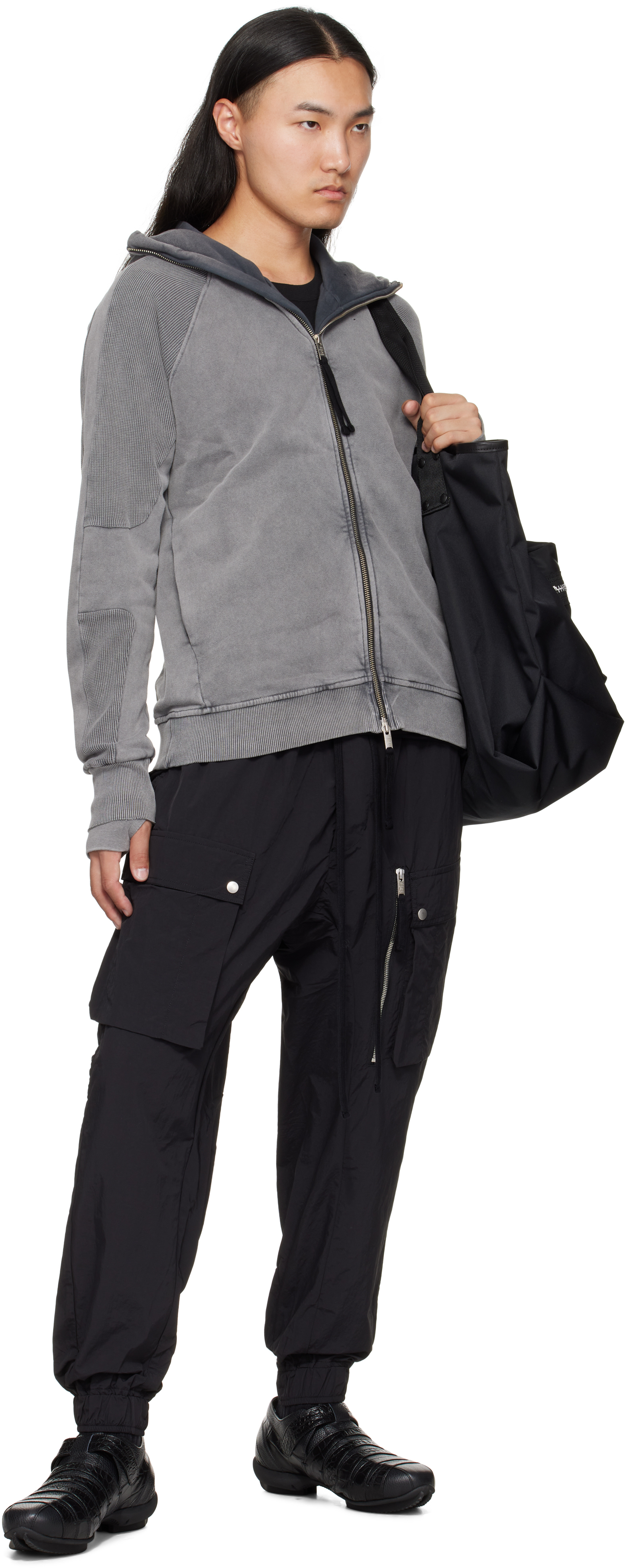 Thom Krom Black M P 26 Cargo Pants In Black