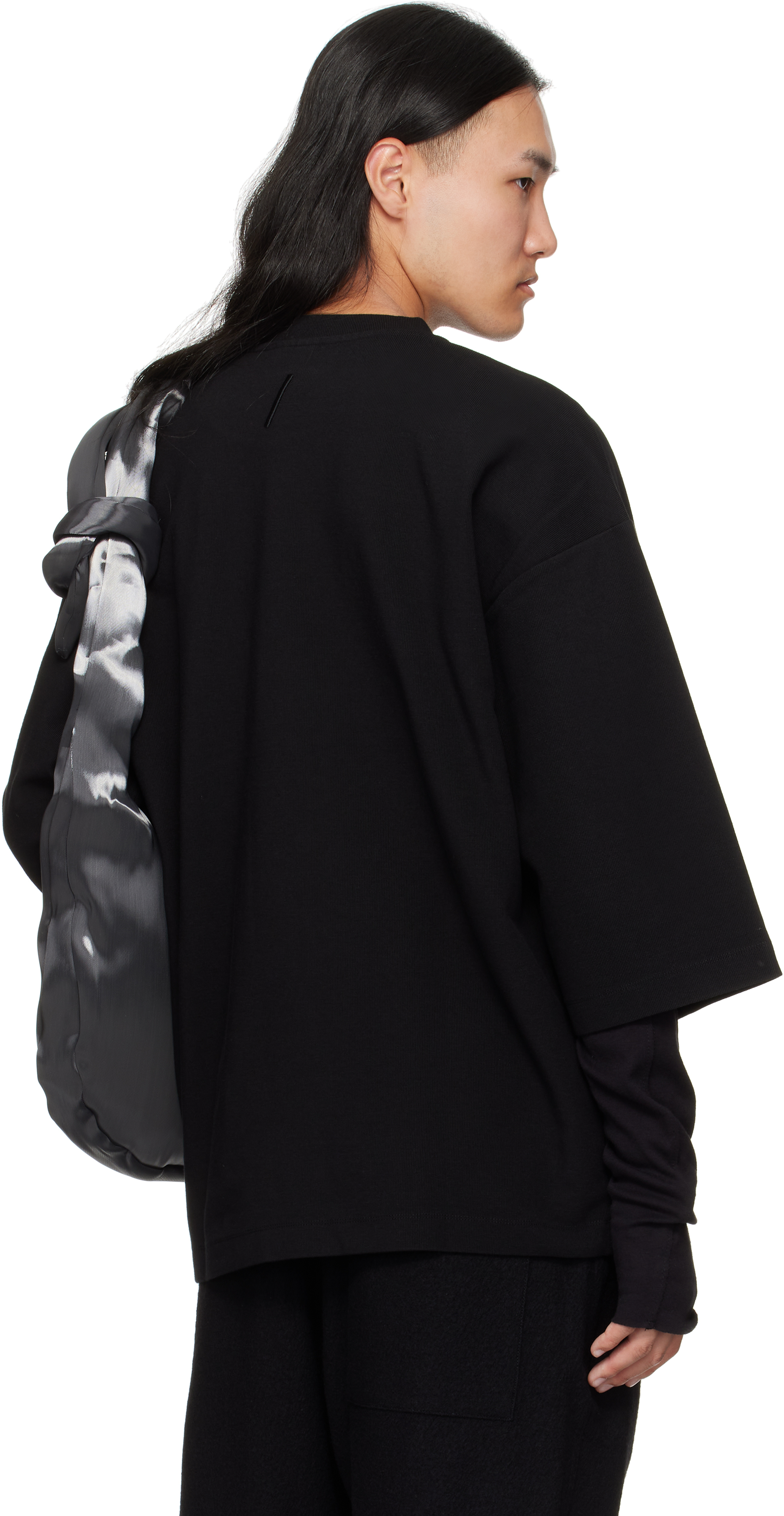 Thom Krom Black M Ts 906 T-shirt In Black