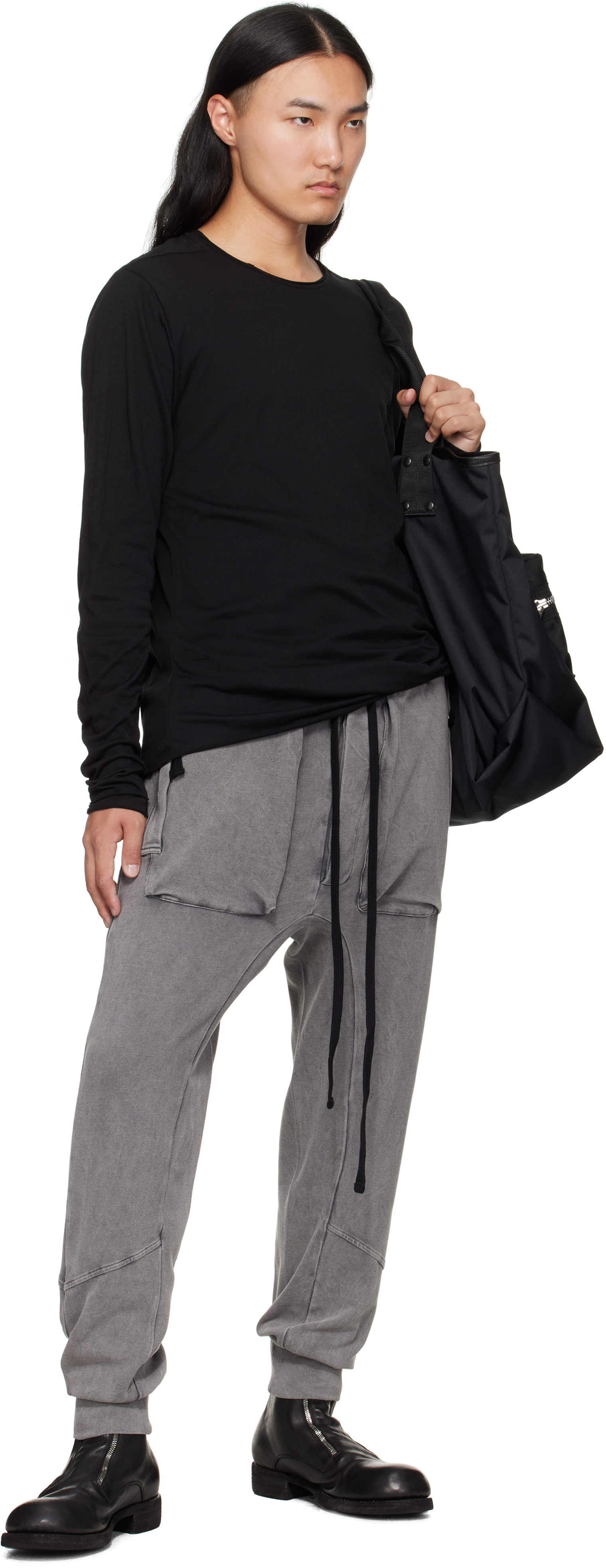 Thom Krom Black M Ts 905 T-shirt In Black