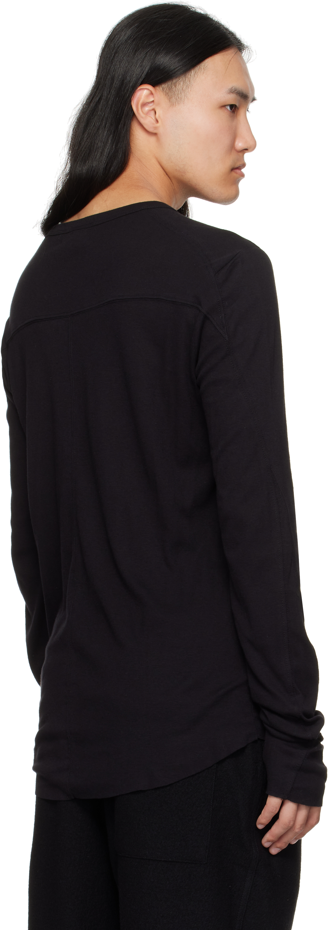 Thom Krom Black M Ts 904 T-shirt In Black