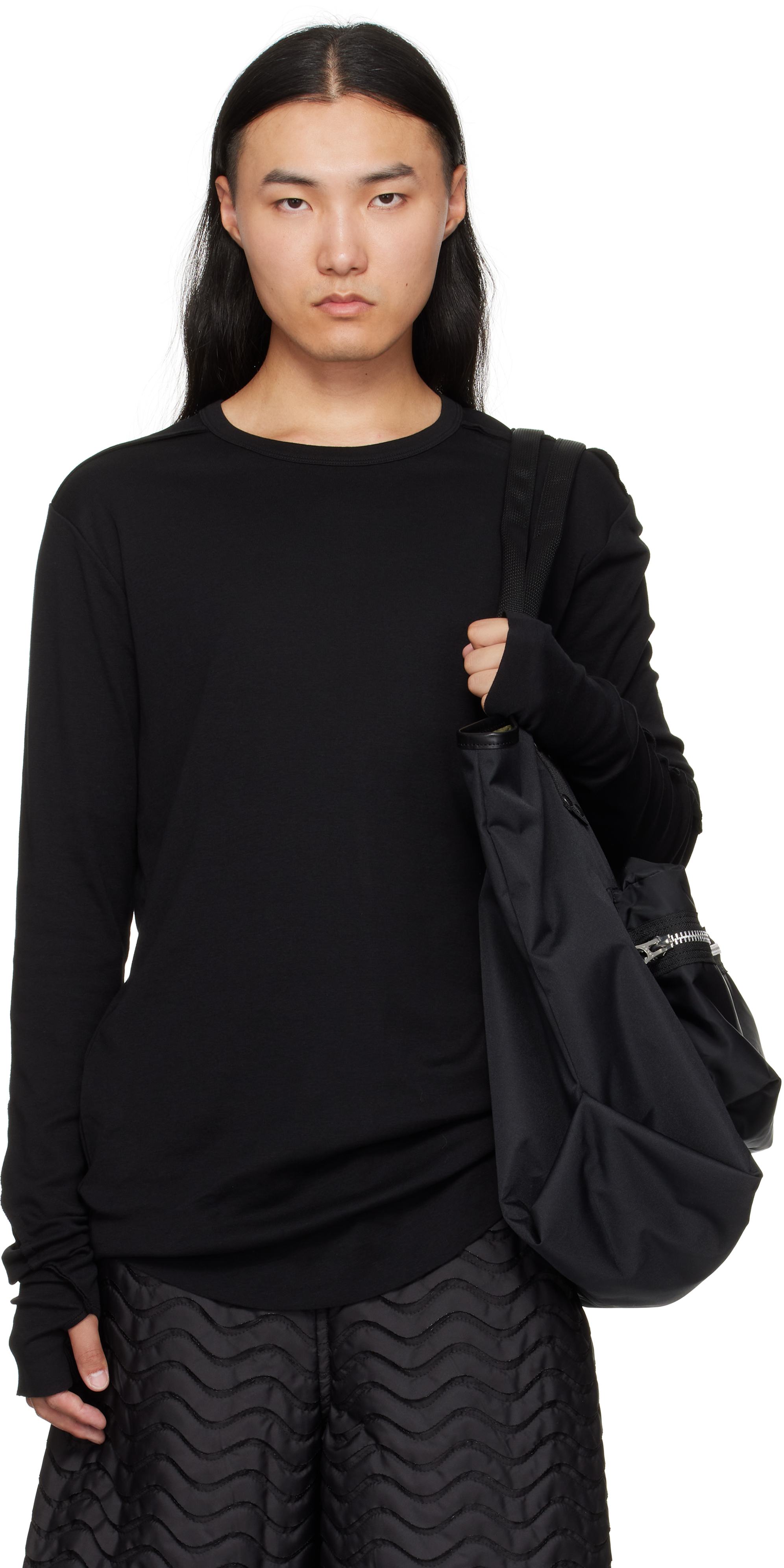 Thom Krom Black M Ts 900 T-shirt In Black