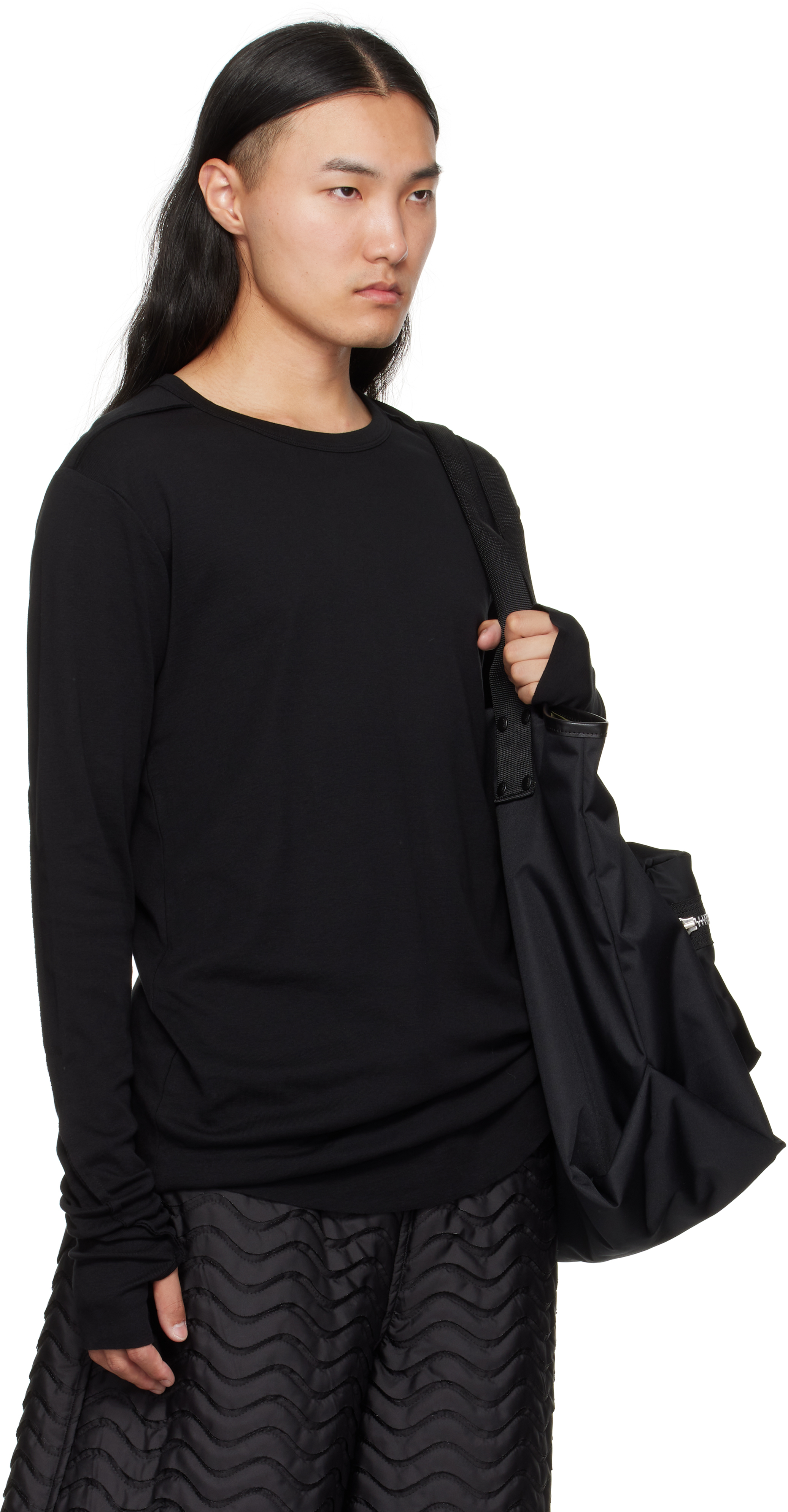Thom Krom Black M Ts 900 T-shirt In Black