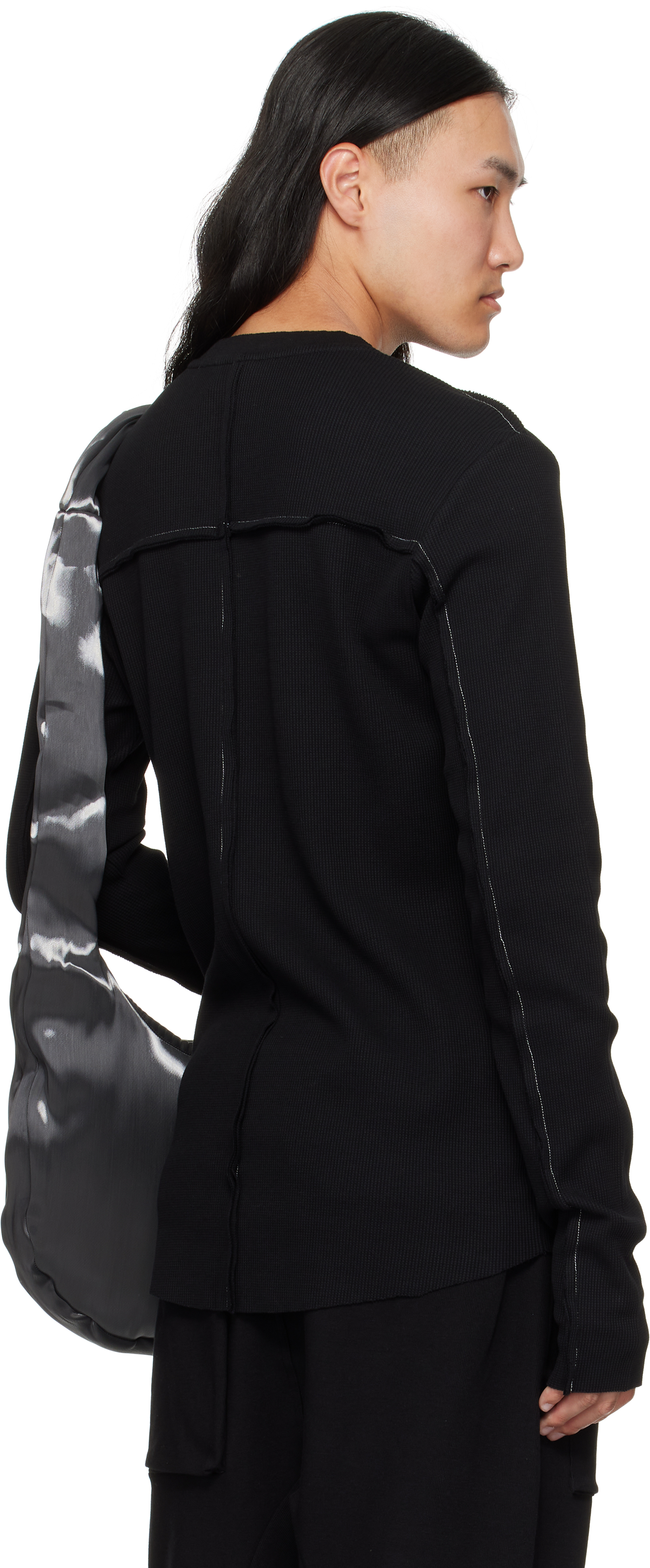 Thom Krom Black M Ts 898 T-shirt In Black