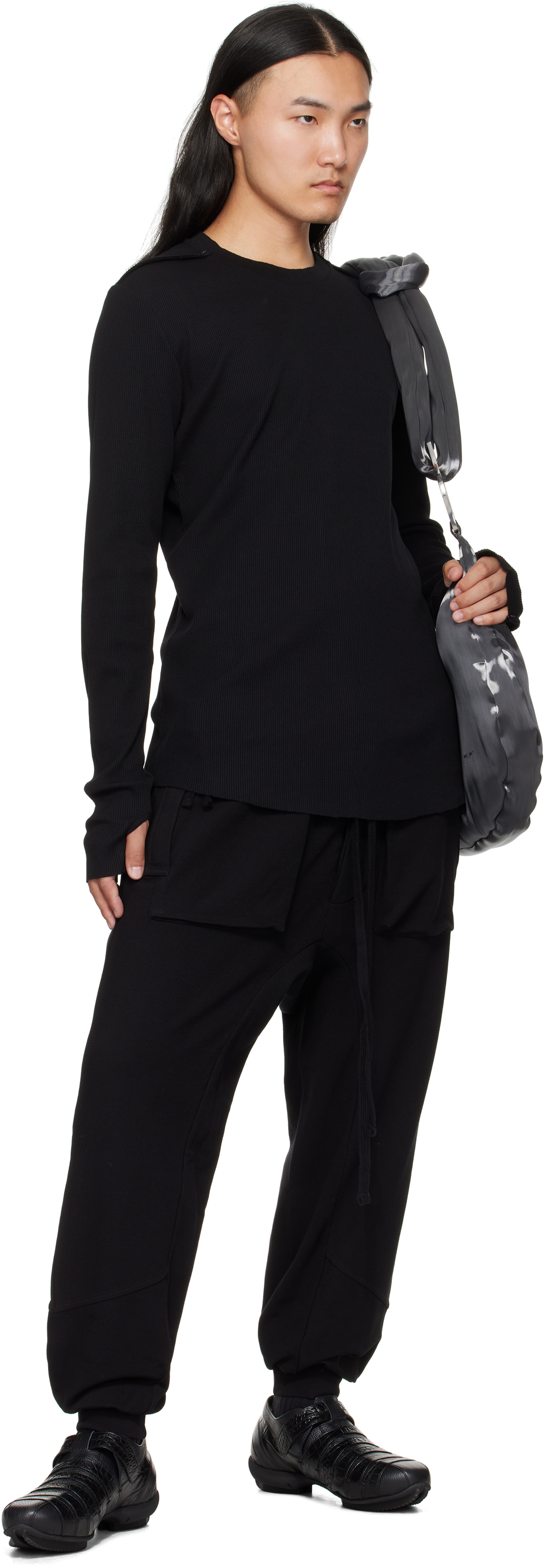 Thom Krom Black M Ts 898 T-shirt In Black