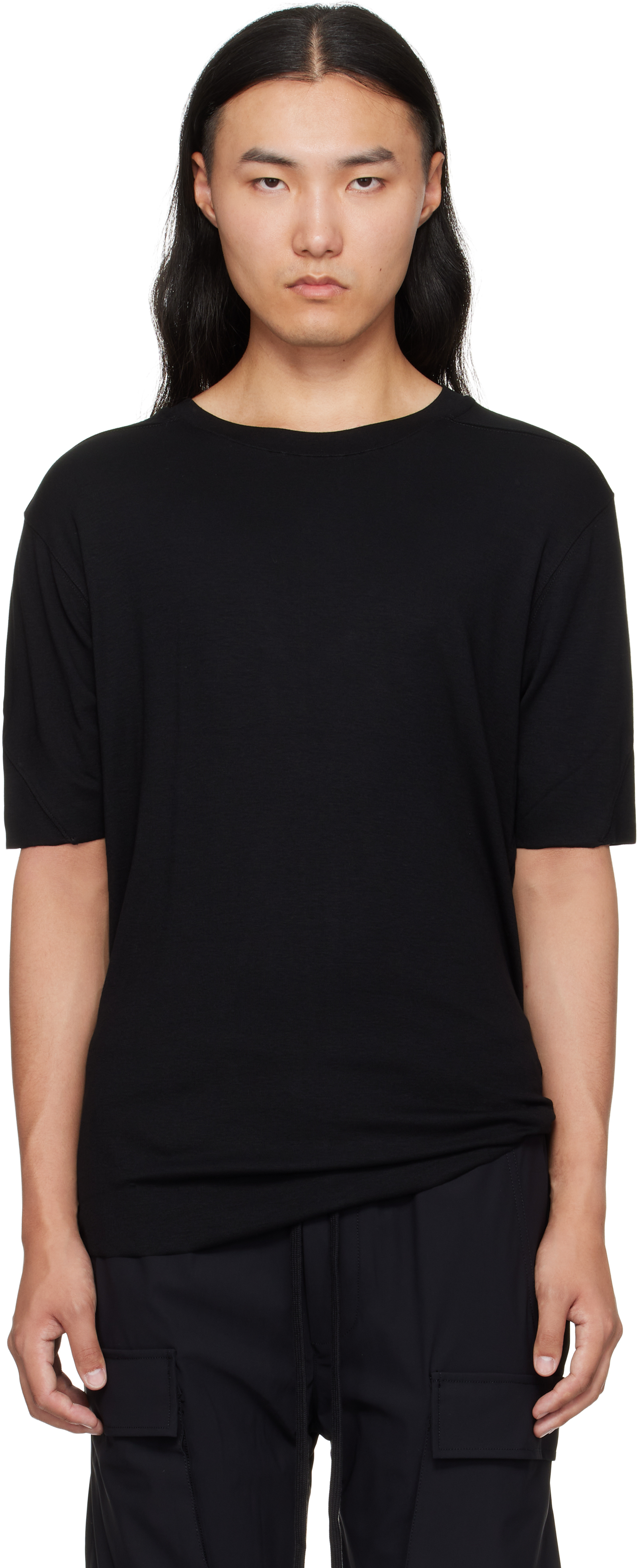 thom/krom: Black M TS 890 T-shirt | SSENSE thom/krom: Black M TS 890 T-shirt | SSENSE