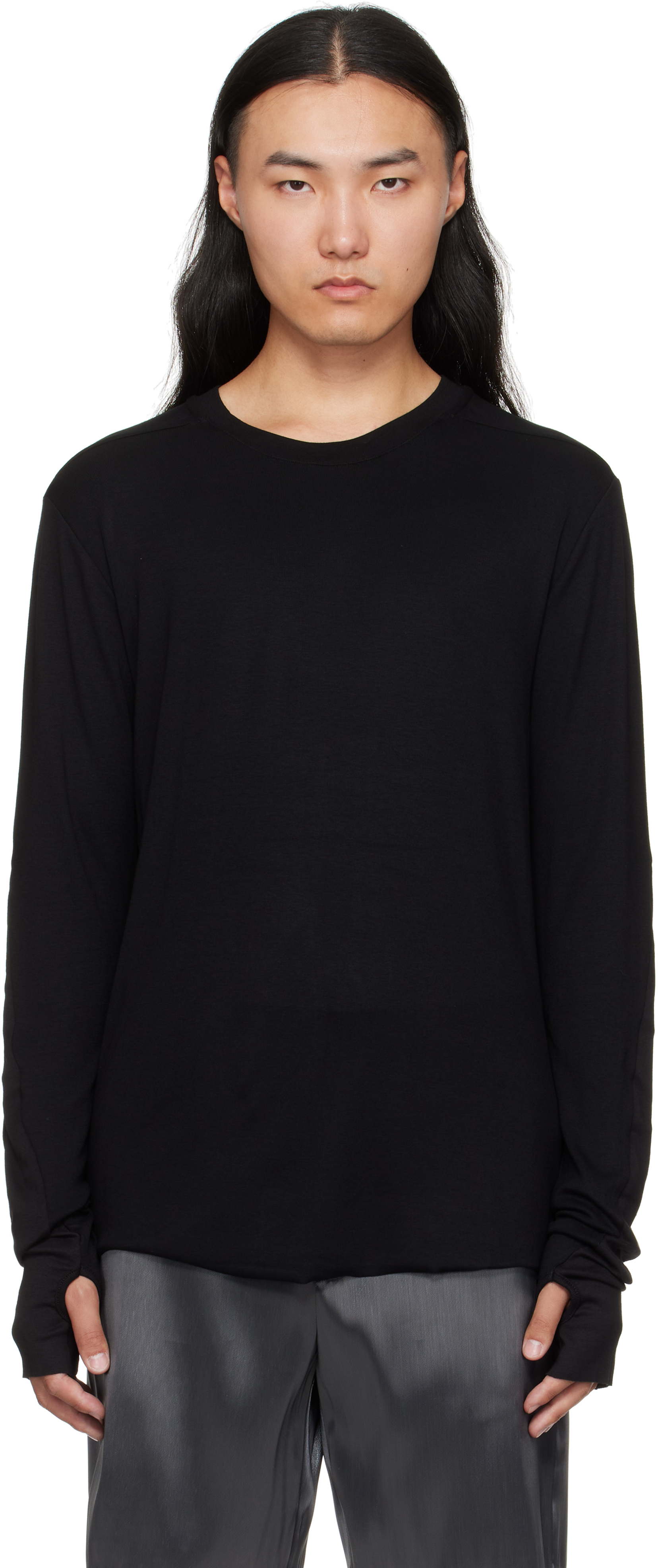 Thom Krom Black M Ts 904 T-shirt In Black