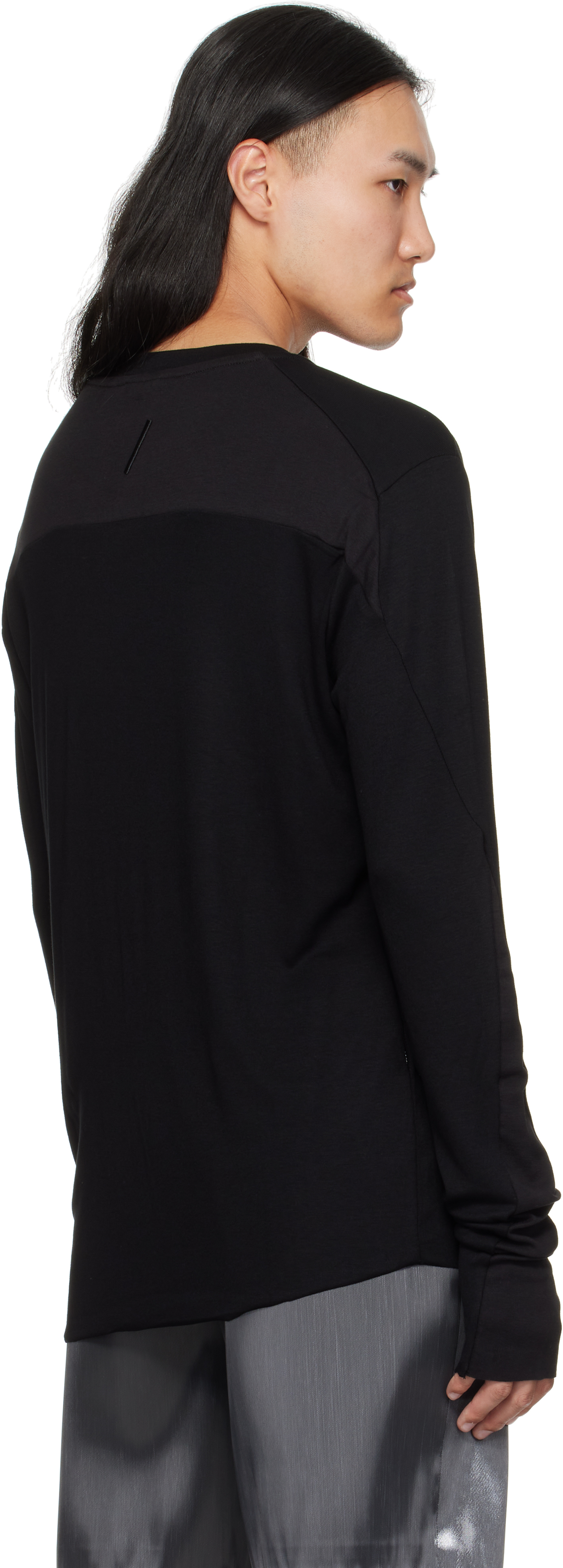 Thom Krom Black M Ts 904 T-shirt In Black