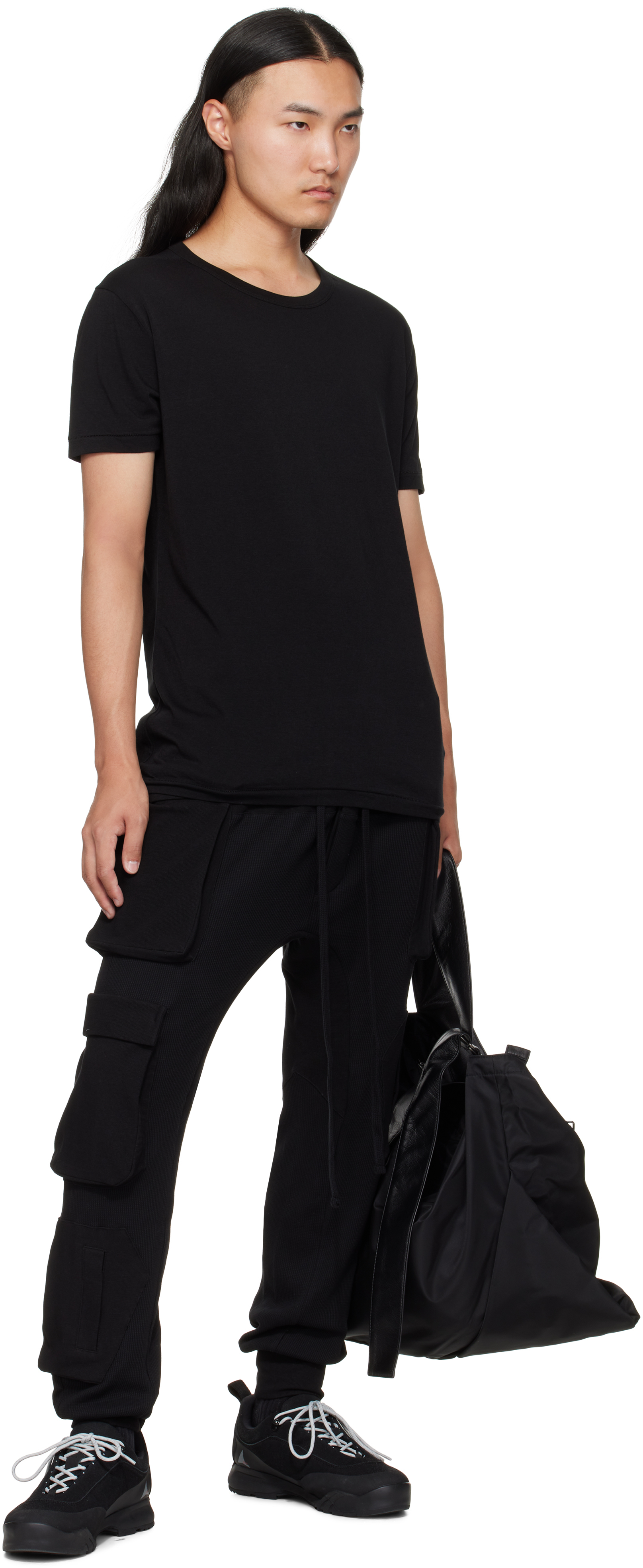 Thom Krom Black M Ts 886 T-shirt In Black