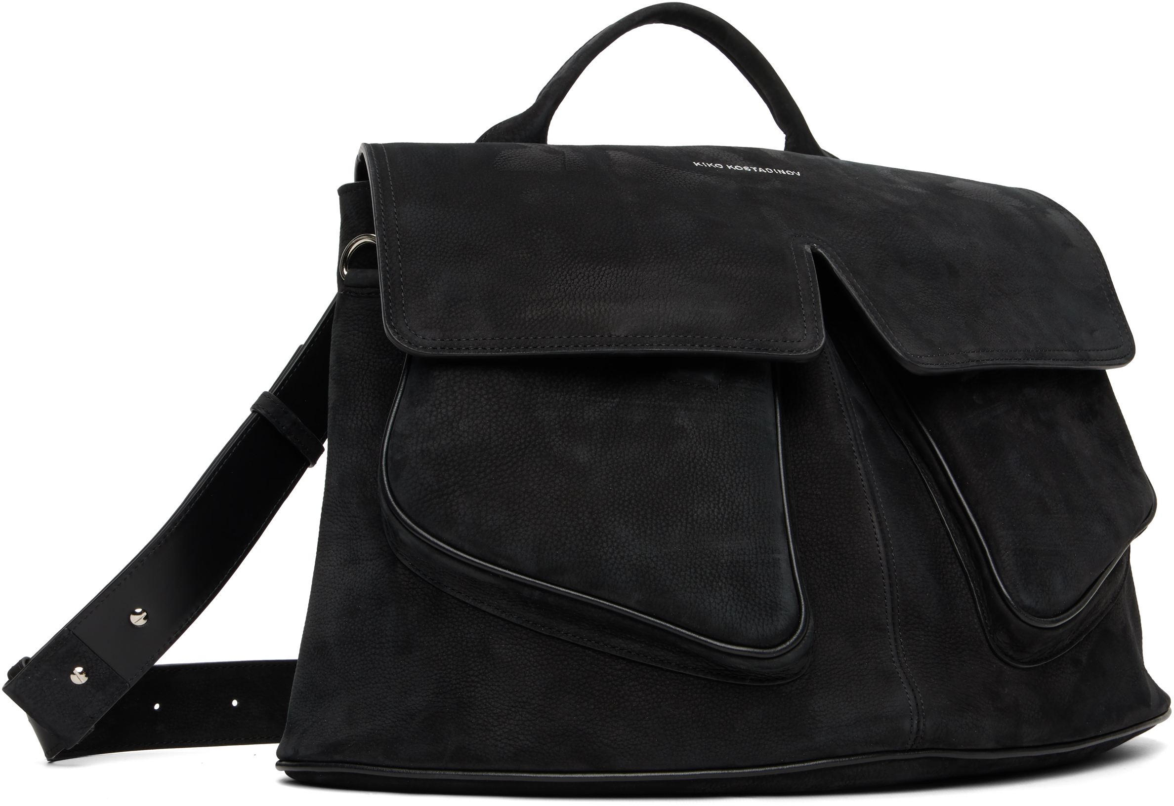 Kiko Kostadinov Black Mezulari Bag In Black