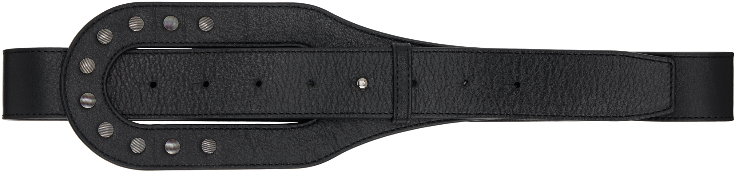 Kiko Kostadinov Orvos Leather Belt