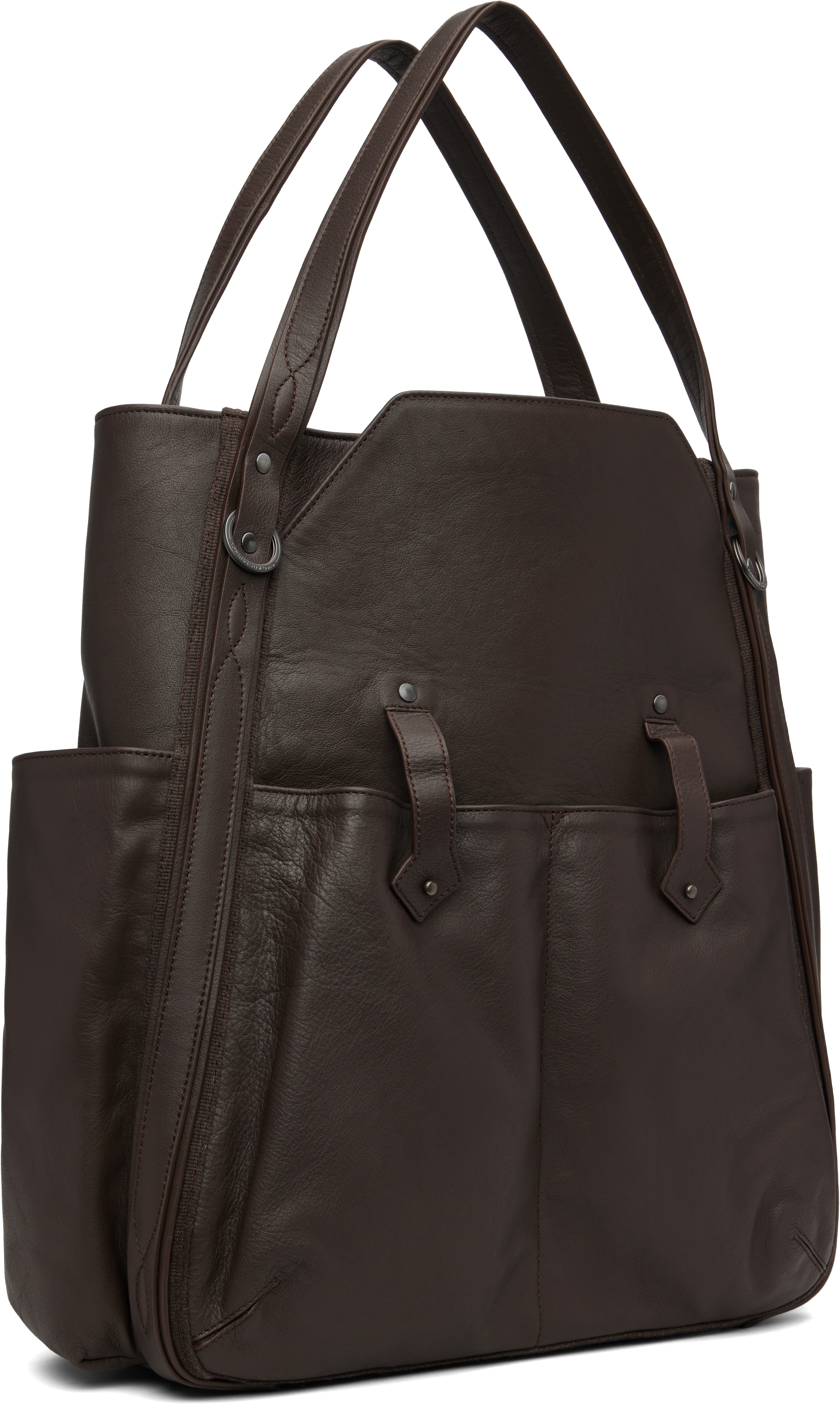 Kiko Kostadinov Brown Inex Tote In Brown