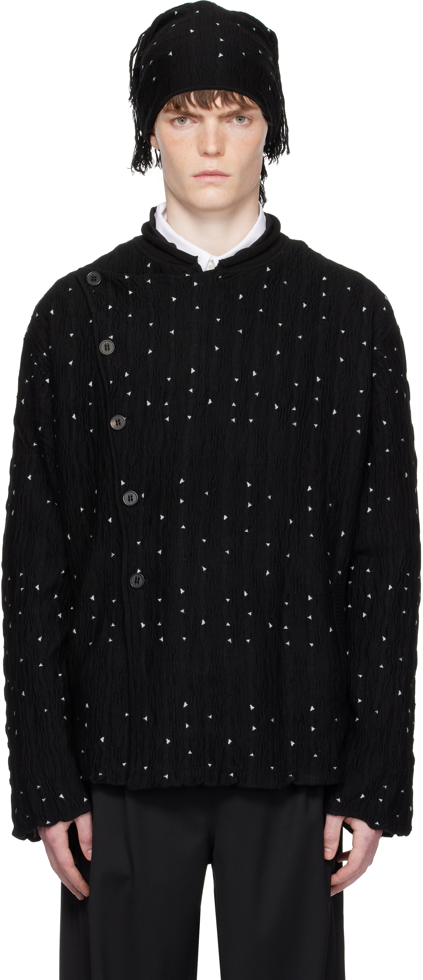 Kiko Kostadinovのブラック Raday ニットカーディガンがセール中