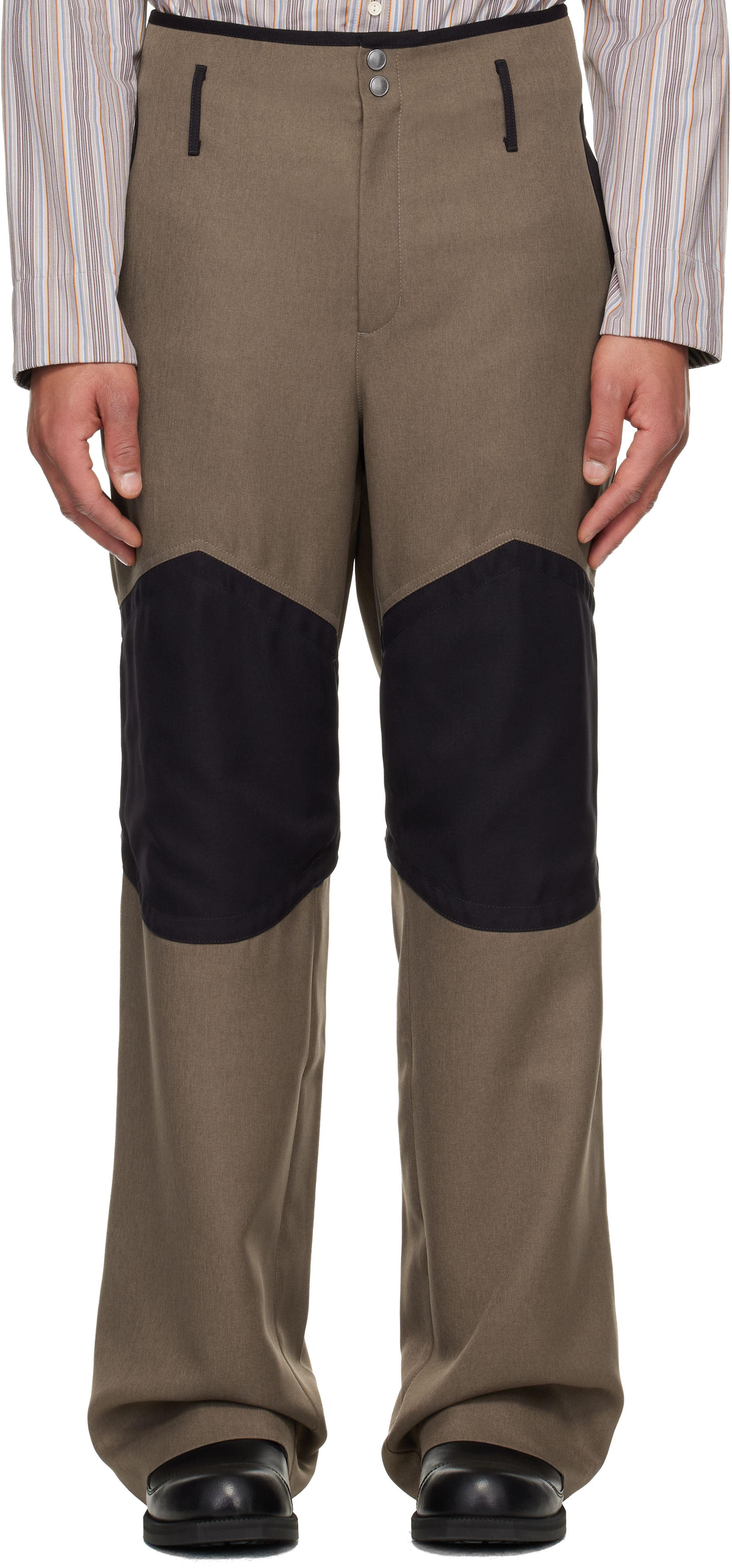 Kiko Kostadinov Orvos Panelled Trousers