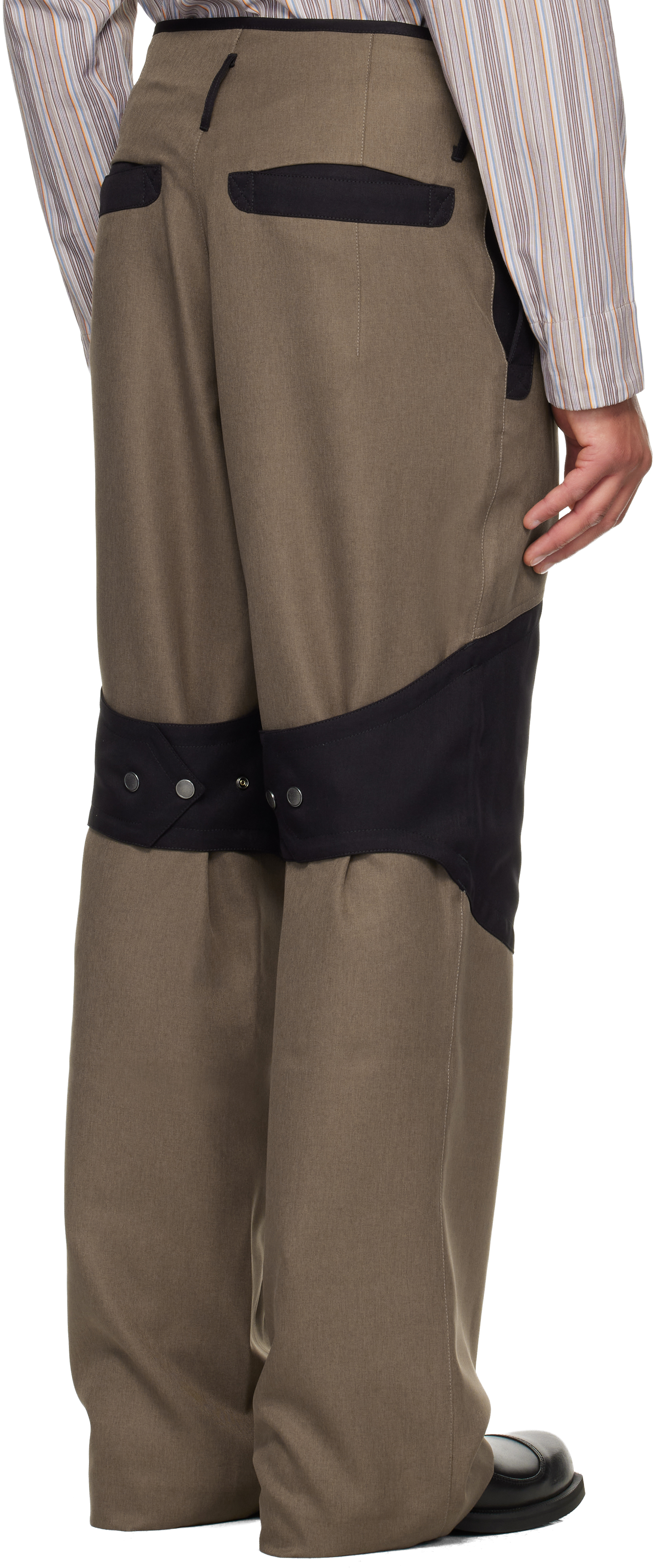 Kiko Kostadinov Orvos Panelled Trousers