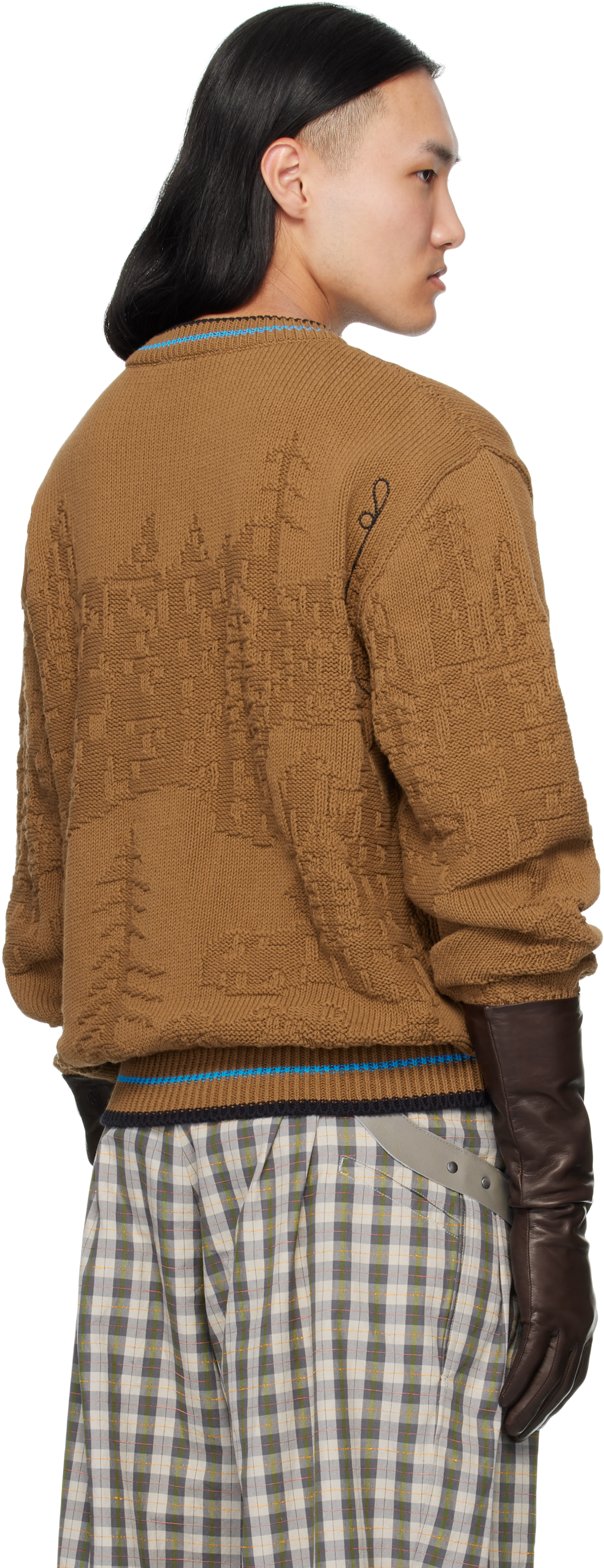 Kiko Kostadinov Fitz Sweater In Brown