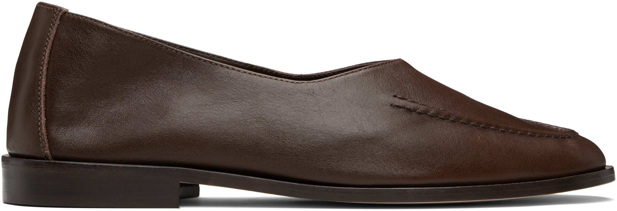 Brown Juliol Winter Slip-on Loafers