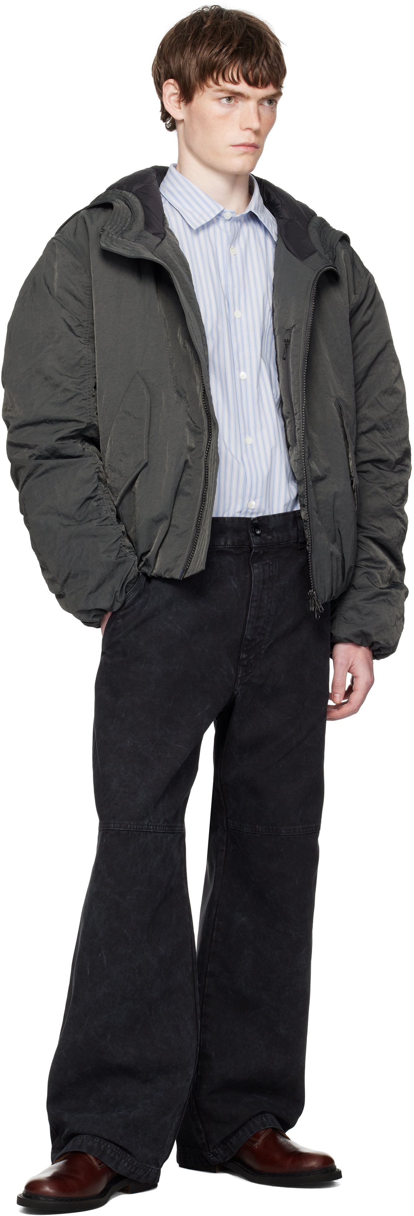 Hope Black Workwear Trousers In Black