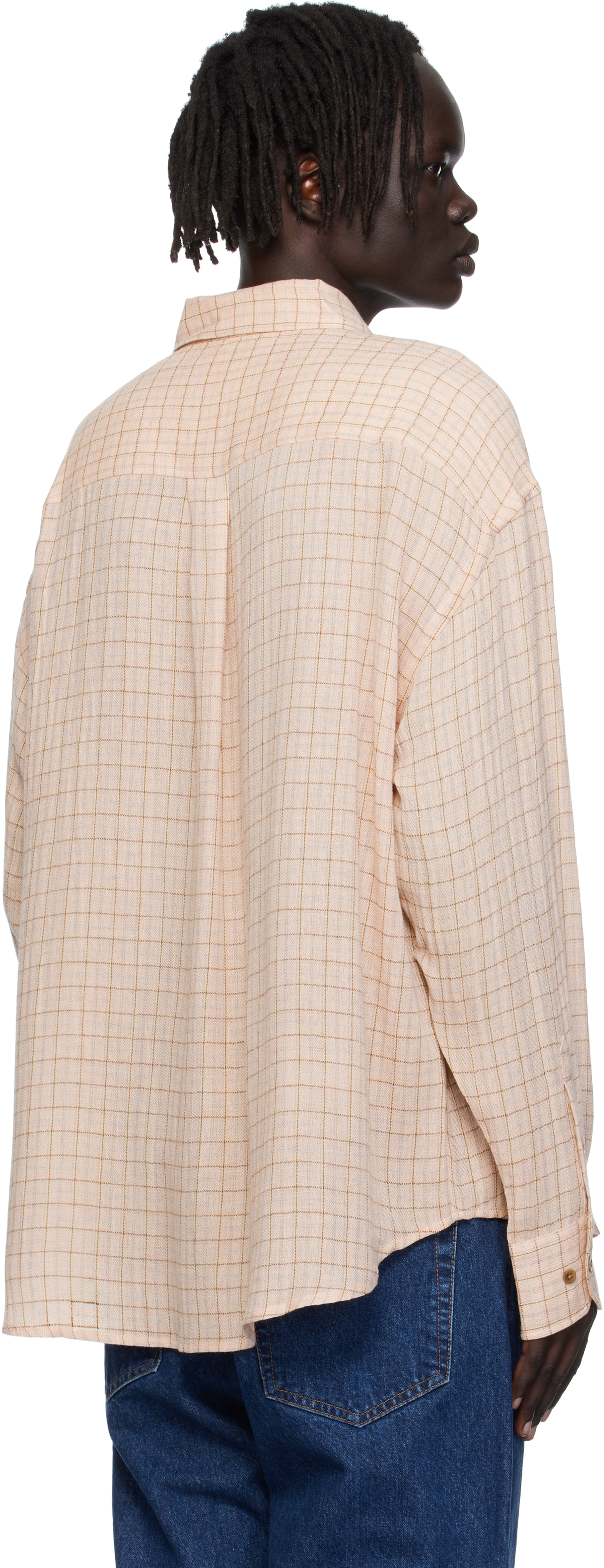 Hope Pink Wide Fit Shirt In Burgundy