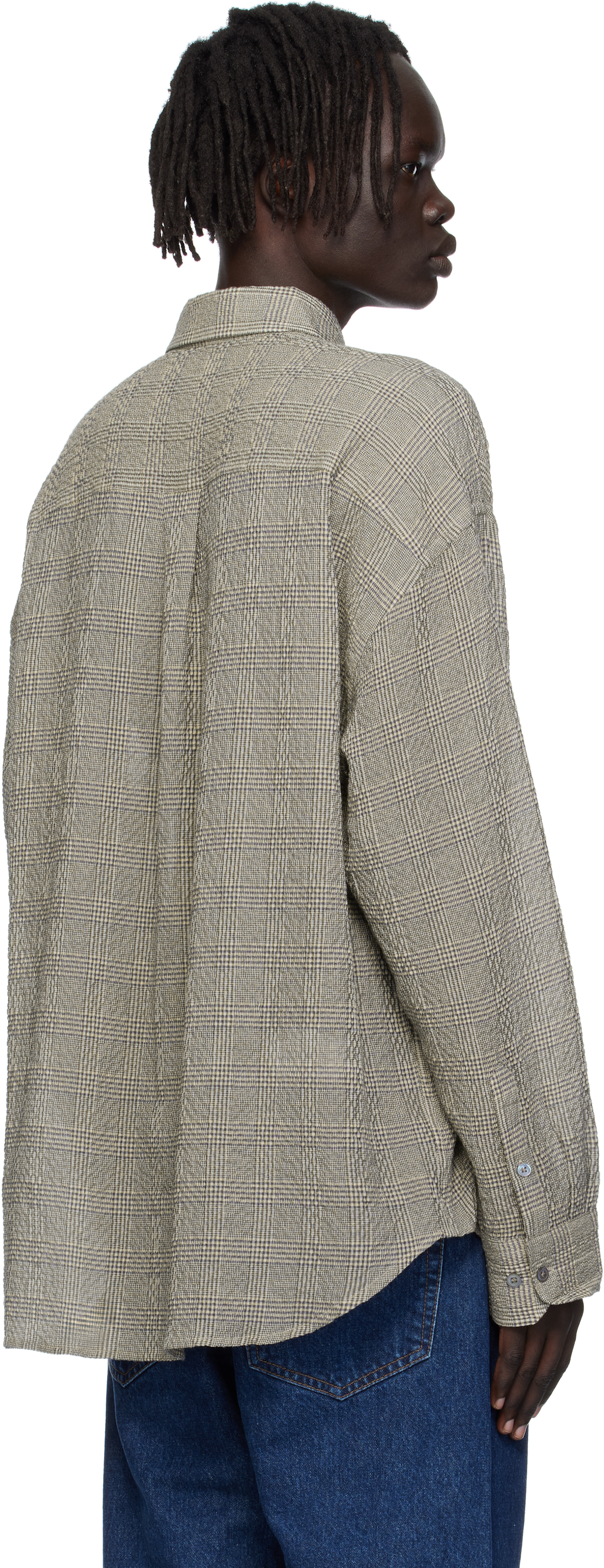 Hope Gray Wide Fit Shirt In Gray
