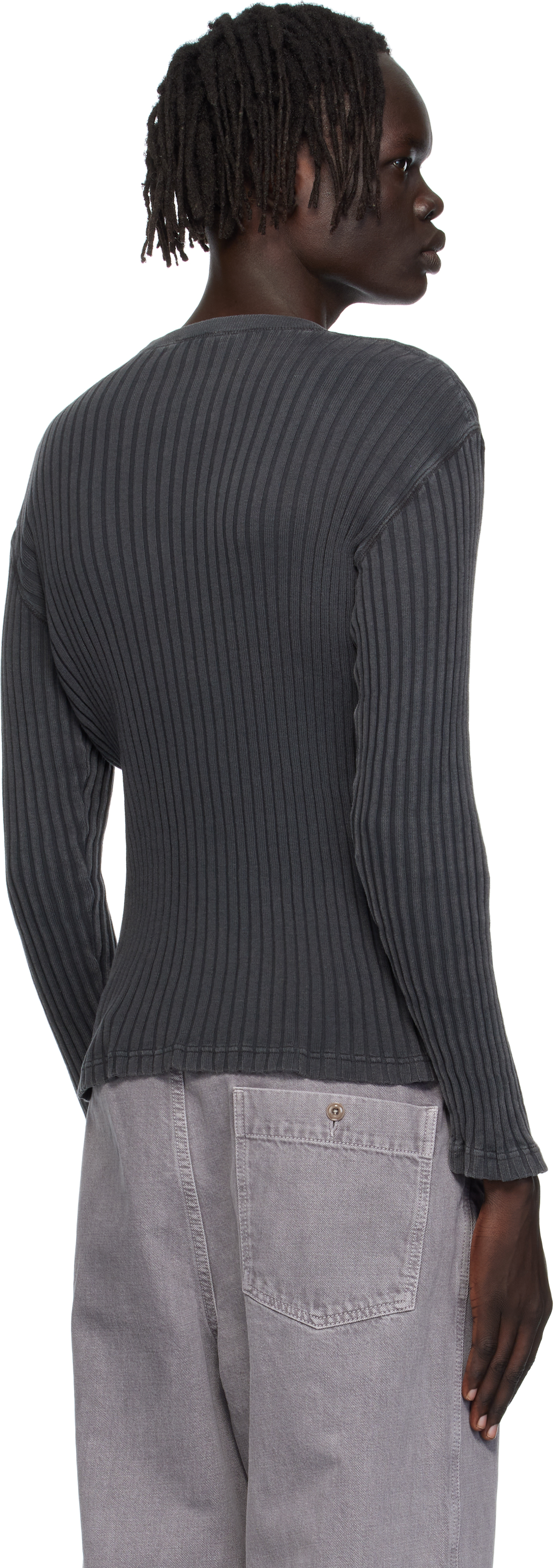 Hope Gray Addition Longsleeve T-shirt In Burgundy