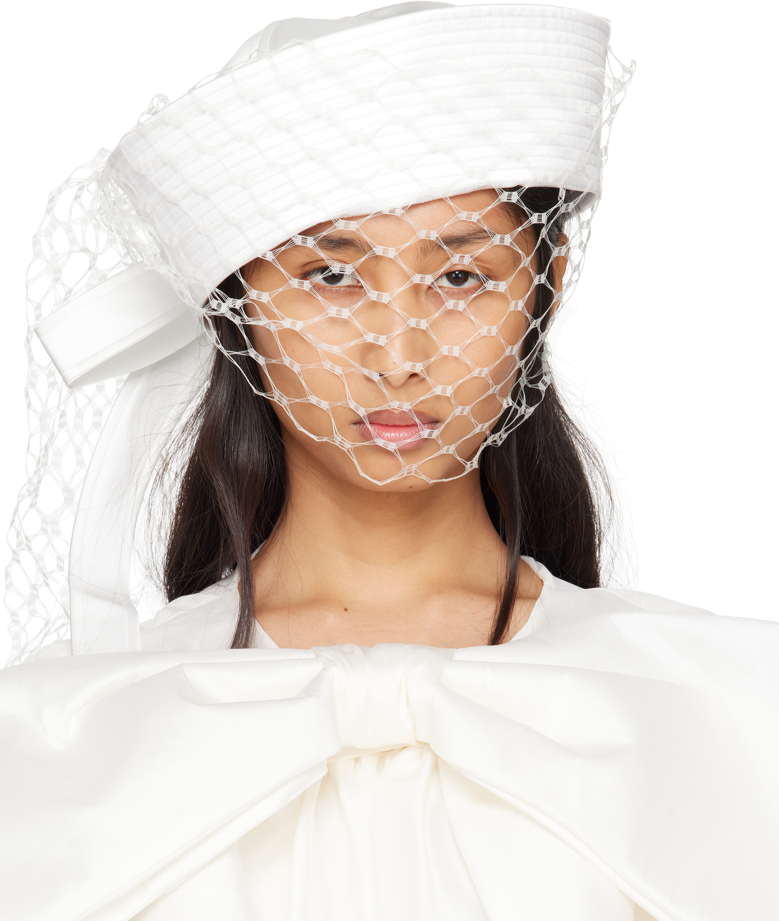 SSENSE Exclusive Bridal Capsule Sailor Hat