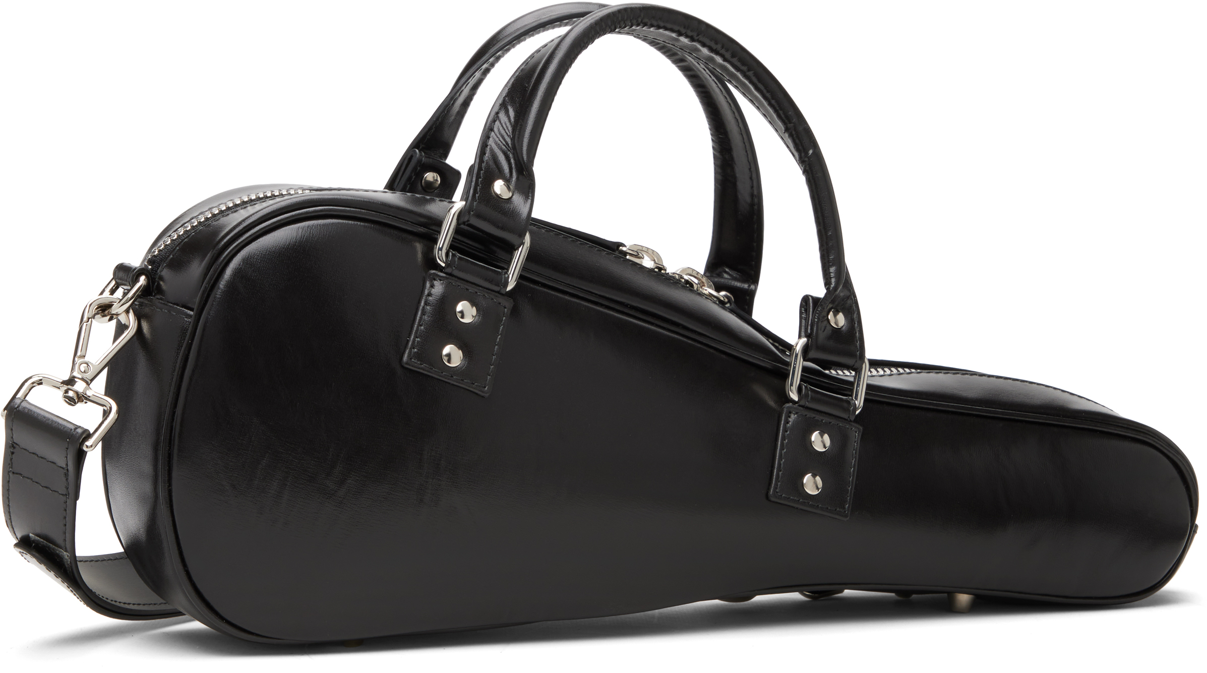 Vaquera Black Violin Bag In Black