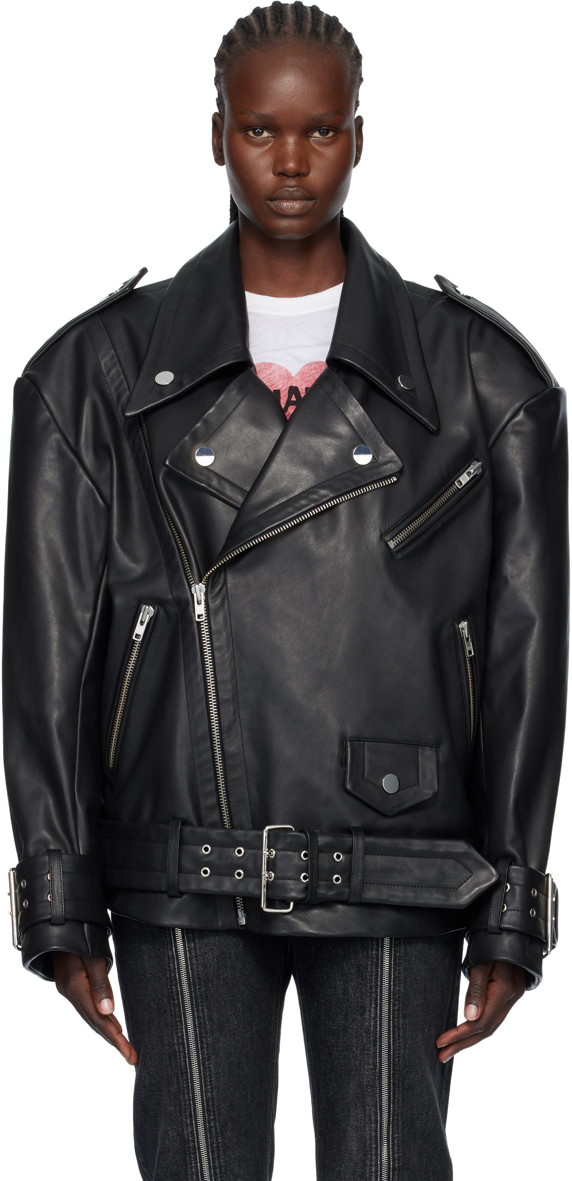 vaquera ブラック ツイスト フーディ XL vaquera ブラック ツイスト