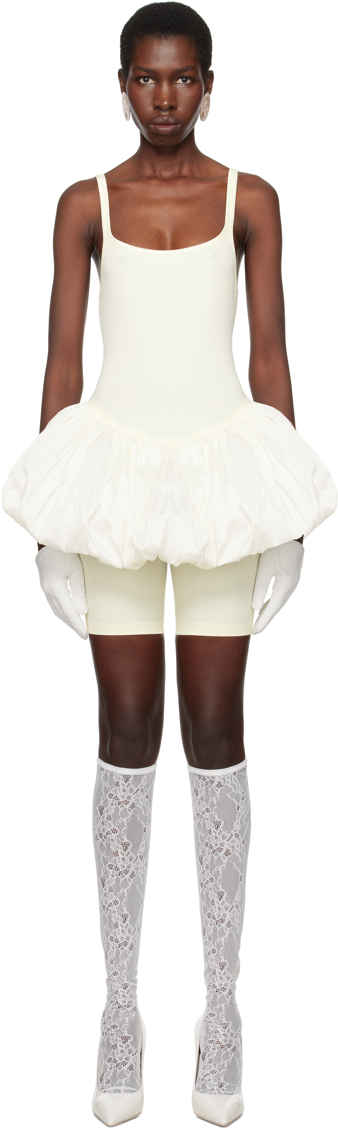 SSENSE Exclusive Bridal Capsule Pouf Bodysuit