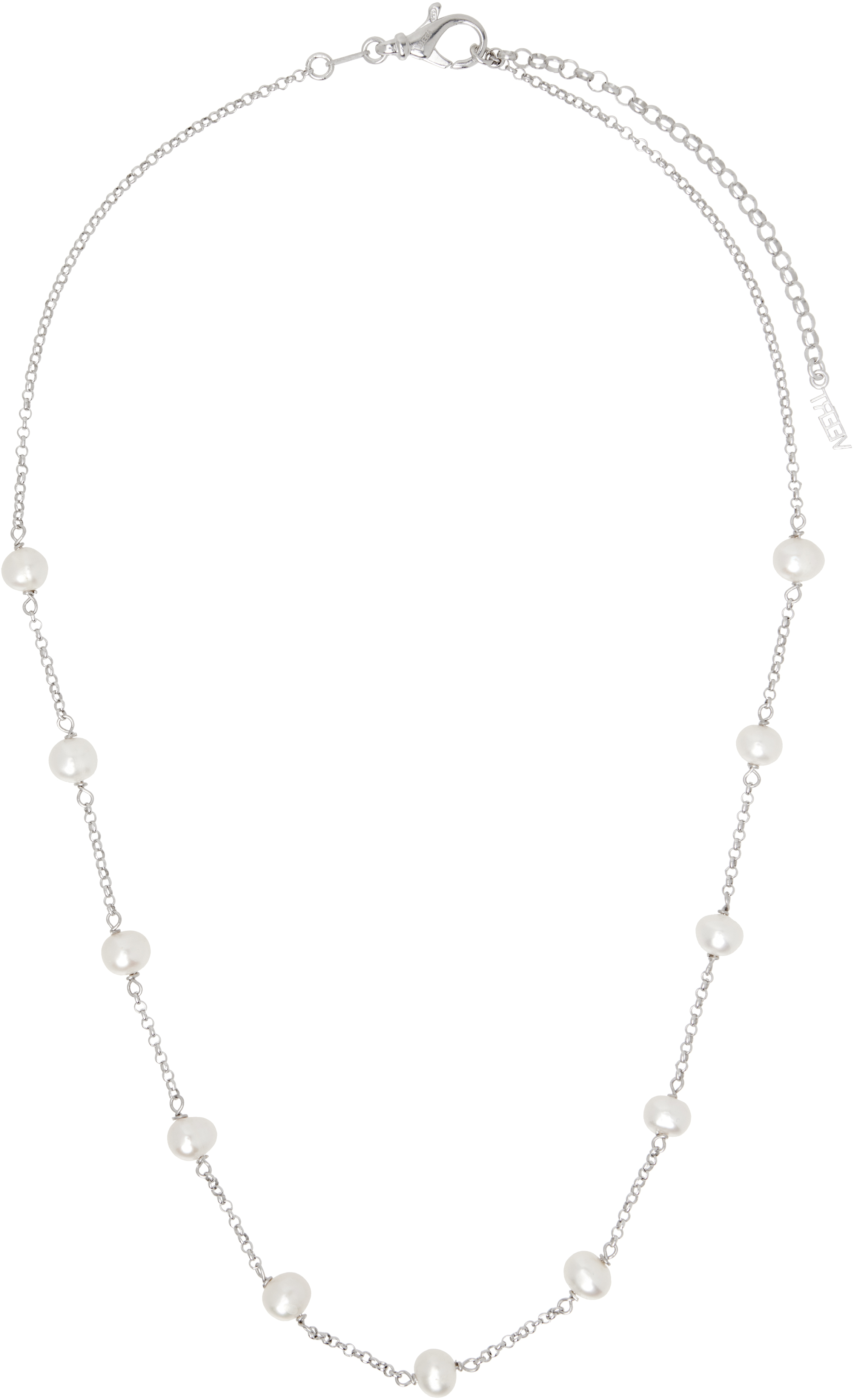 'The Classic Pearl Chain' Necklace