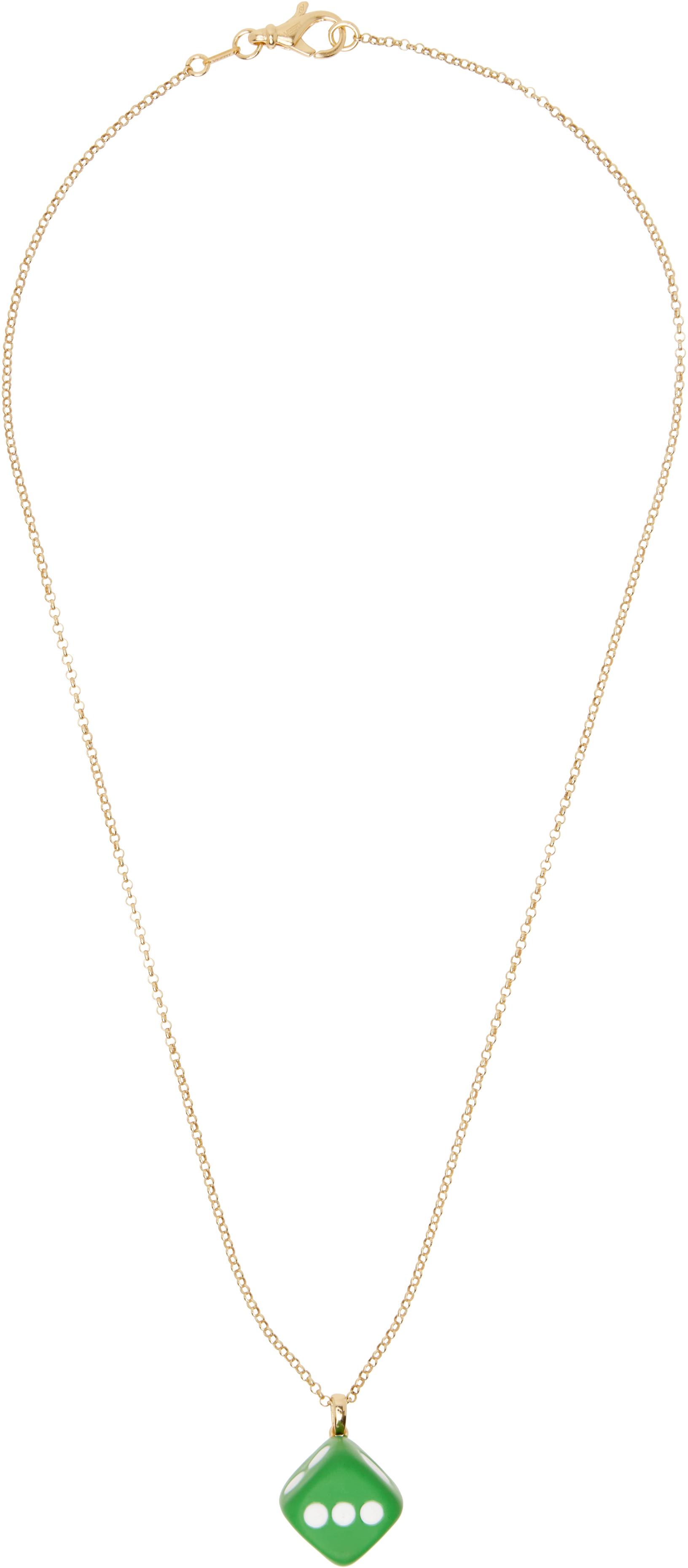 'The Dice Pendant Chain' Necklace