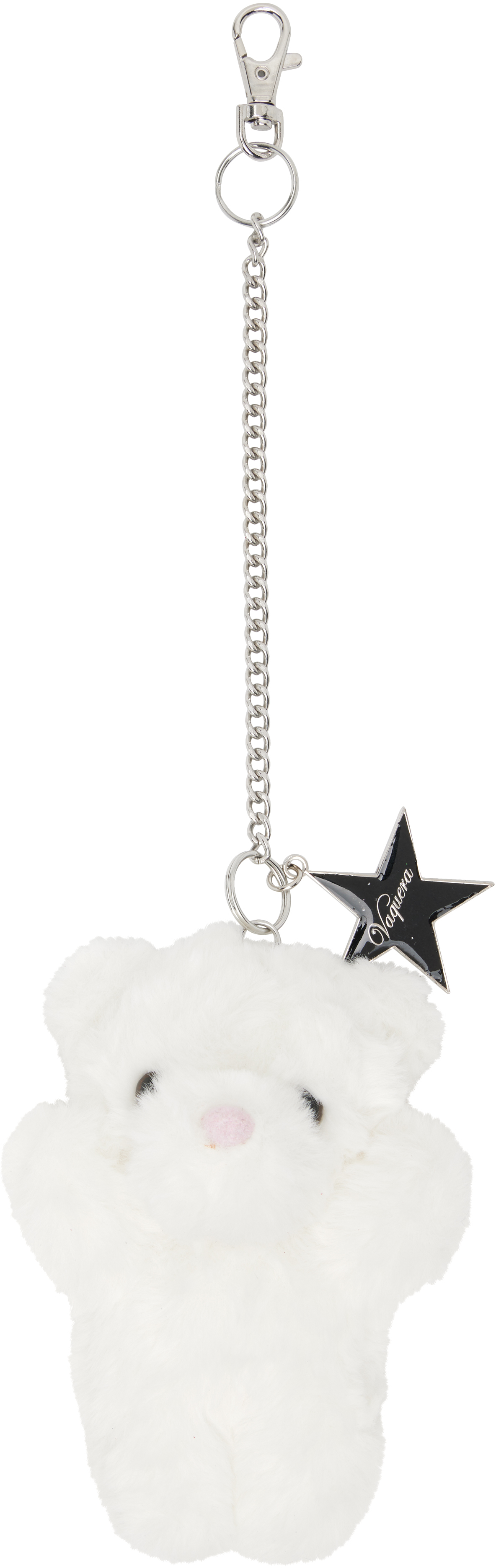 VAQUERAのオフホワイト Teddy Bear キーホルダーがセール中