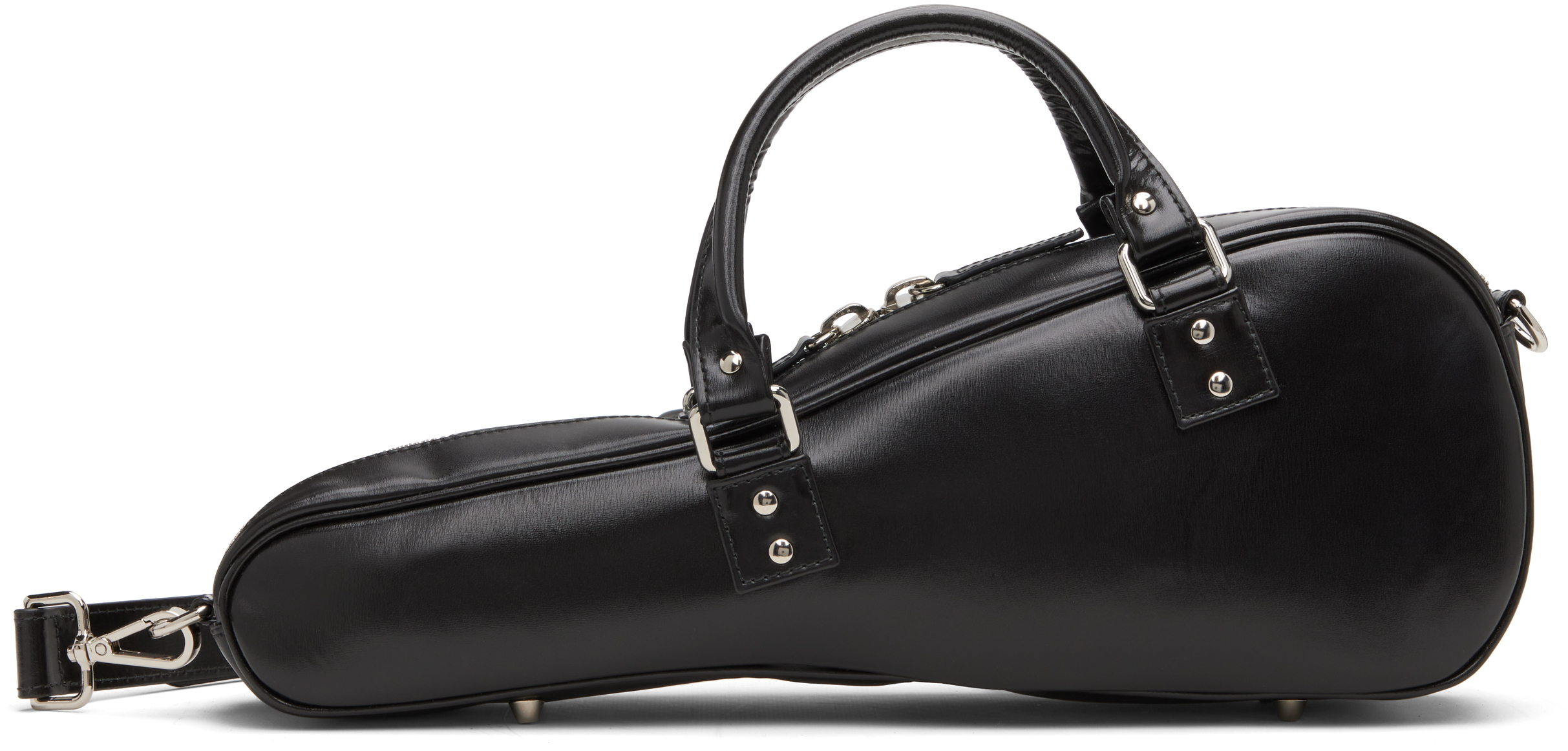 Vaquera Black Violin Bag In Black