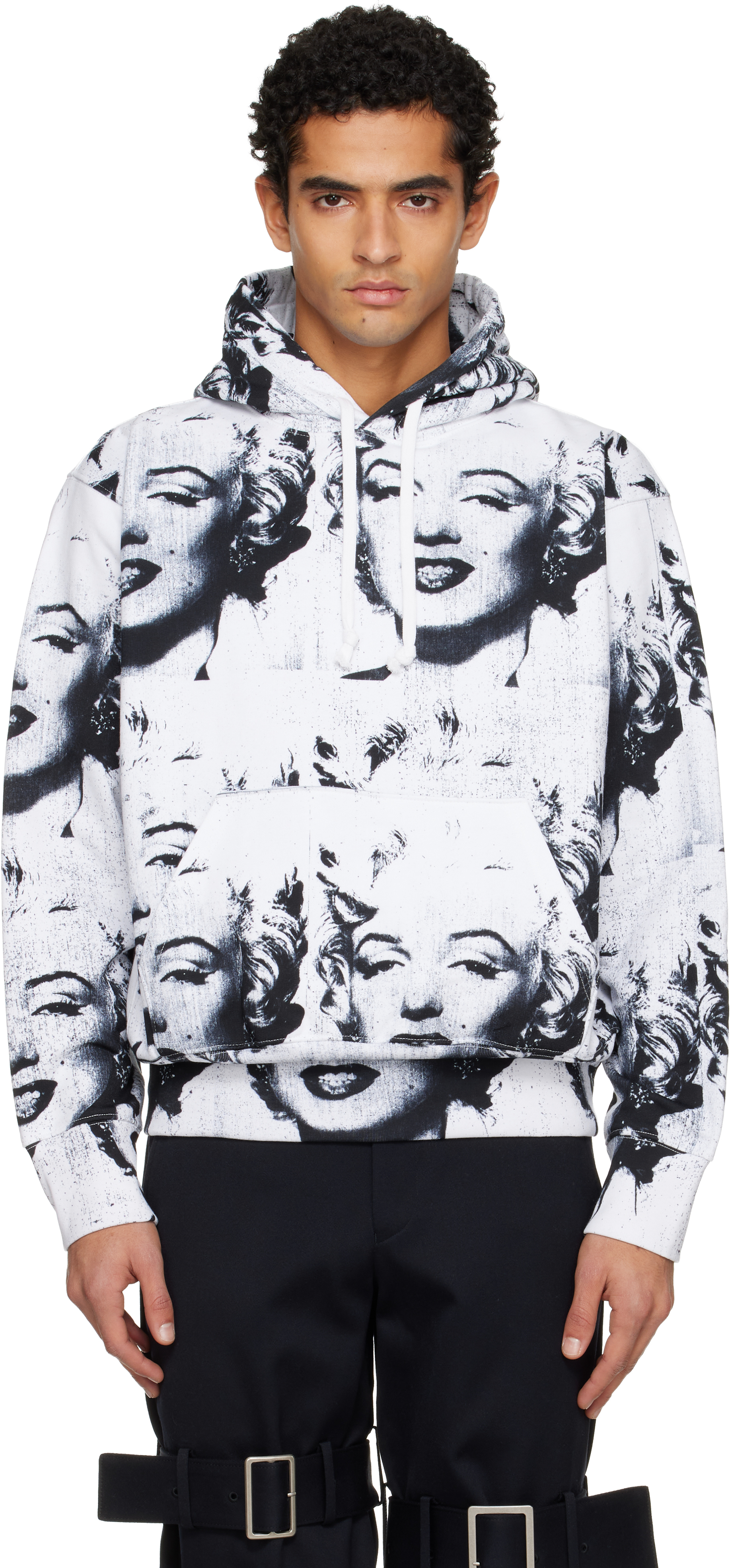 Vaquera White Marilyn Hoodie In White