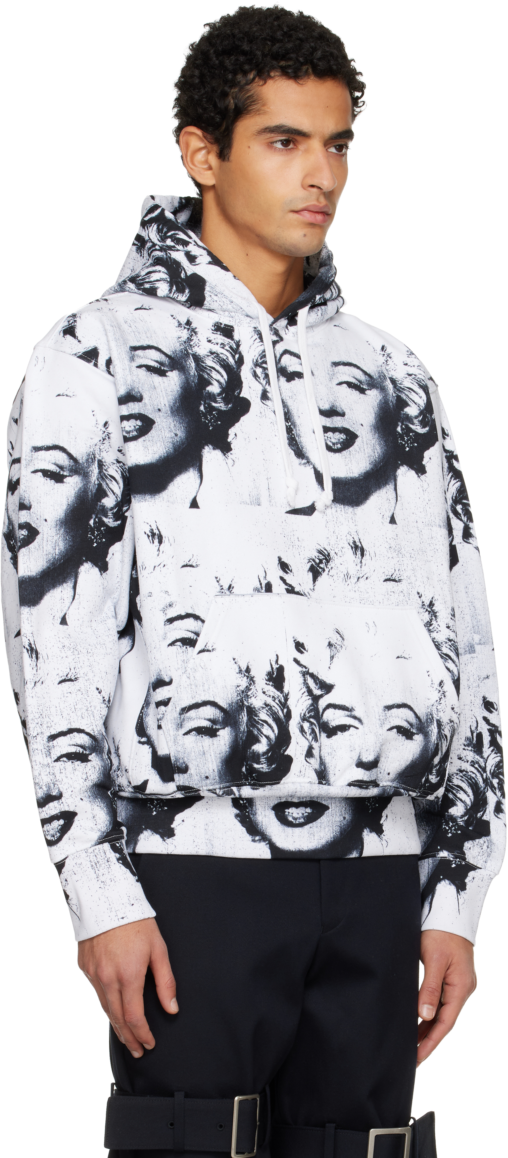 Vaquera White Marilyn Hoodie In White