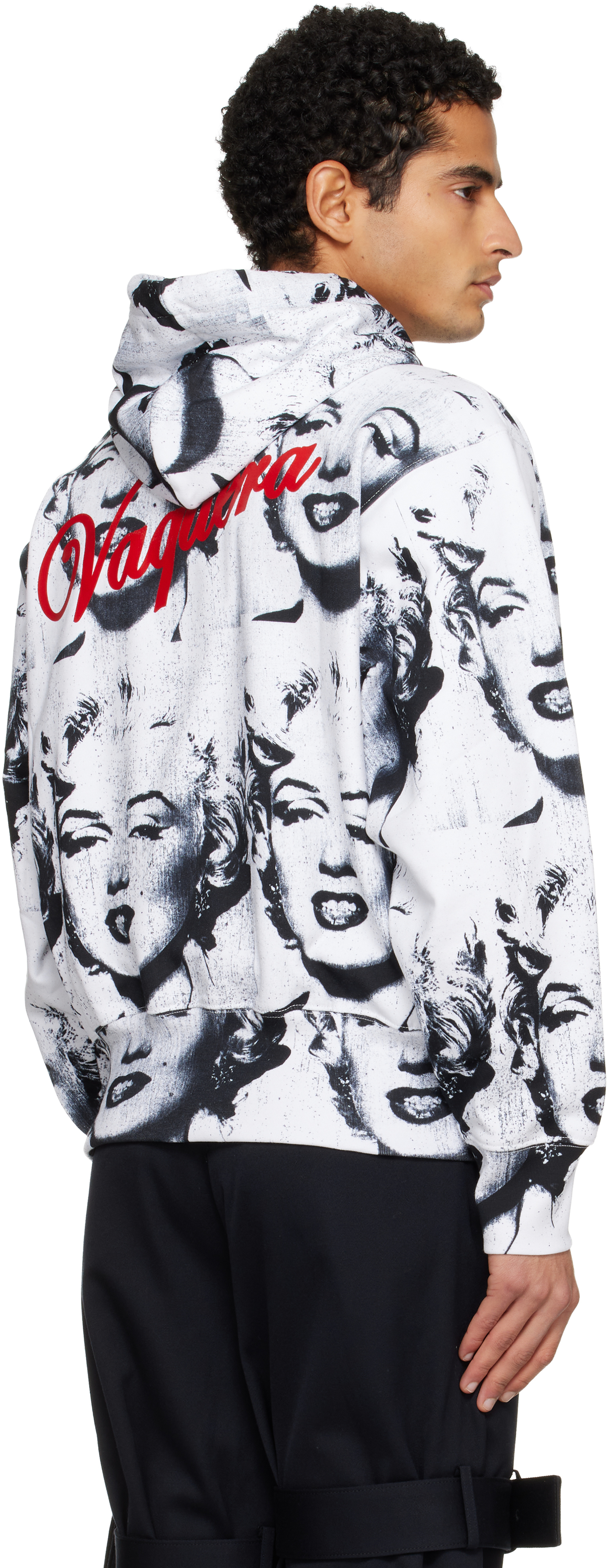 Vaquera White Marilyn Hoodie In White