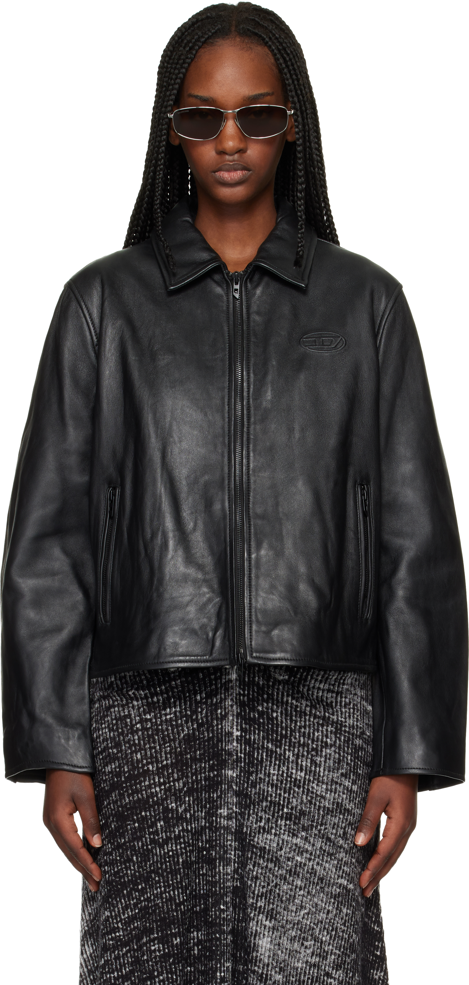 Designer leather jackets for Women | SSENSE Canada