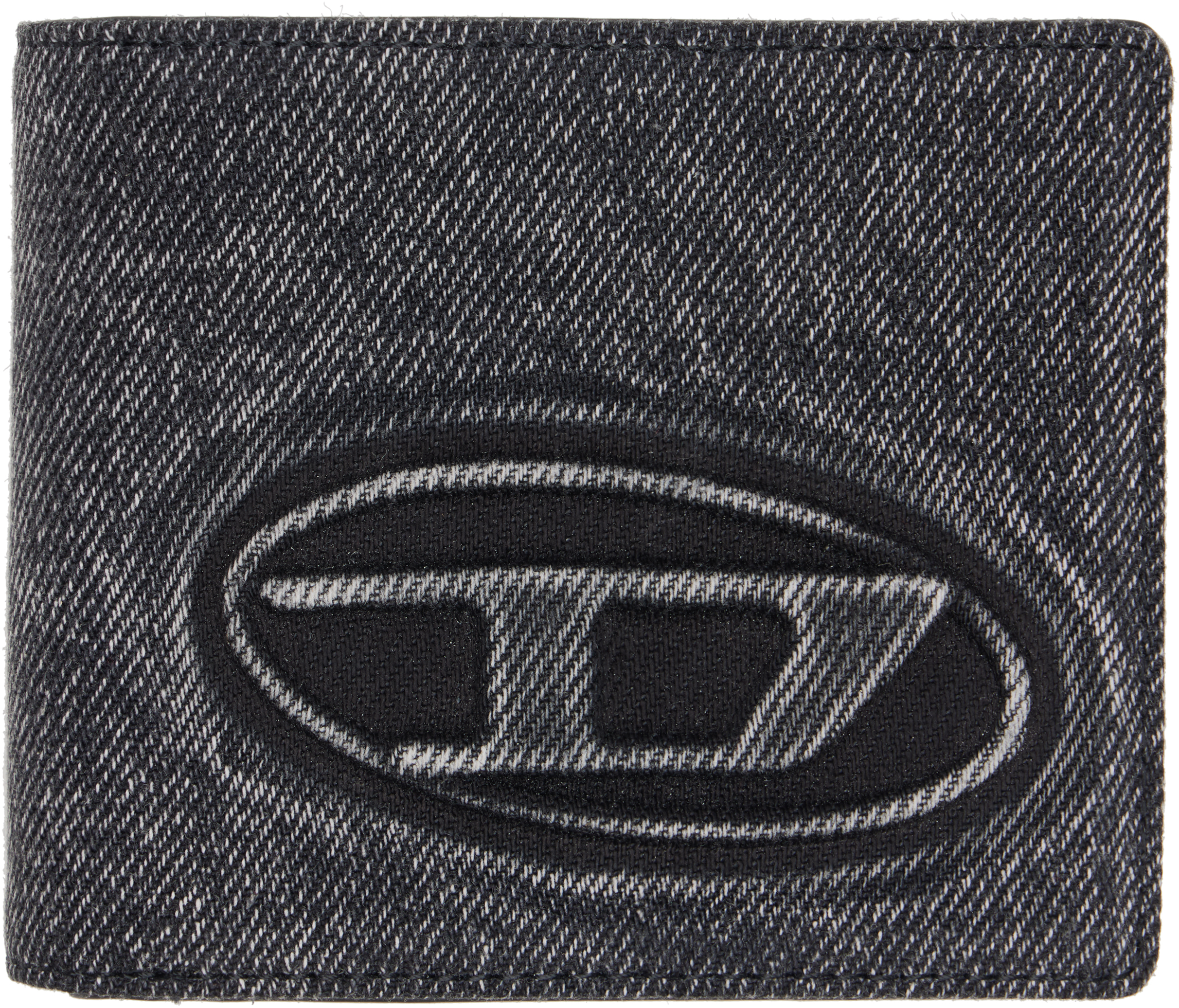 Black 1dr Bifold Wallet by Diesel on Sale