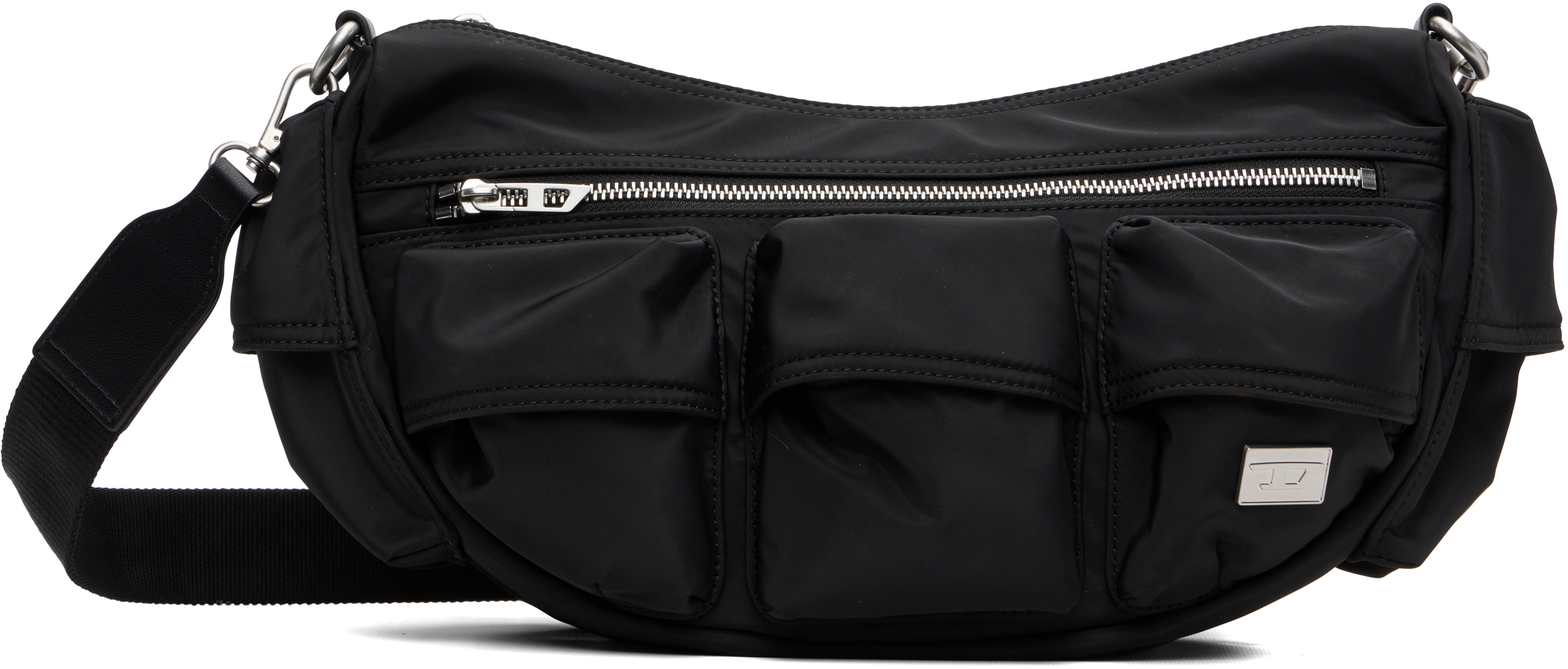 Dieselのブラック X Multi-Pkts ショルダーバッグがセール中