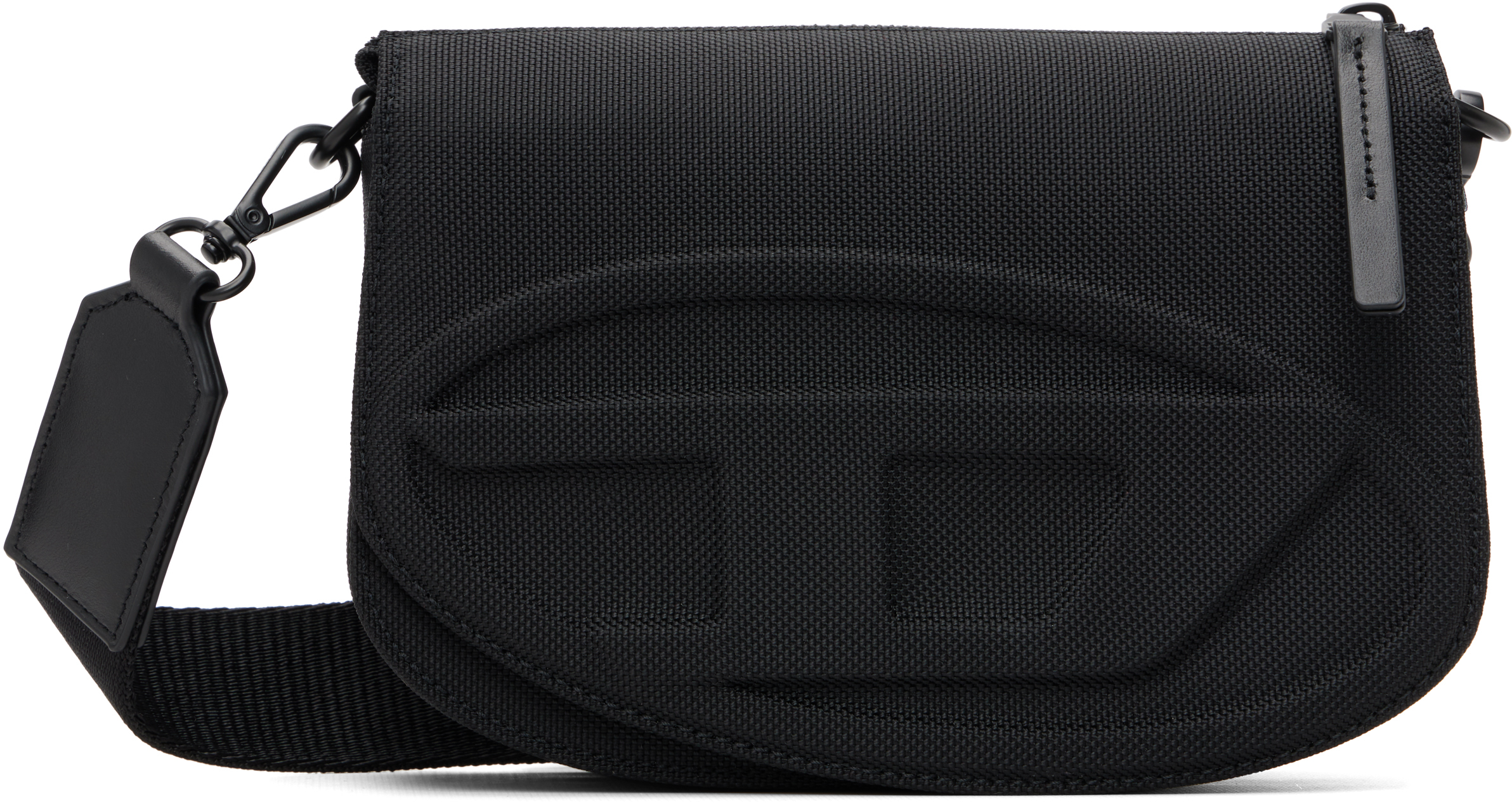 Black 1dr Camera Bag by Diesel on Sale