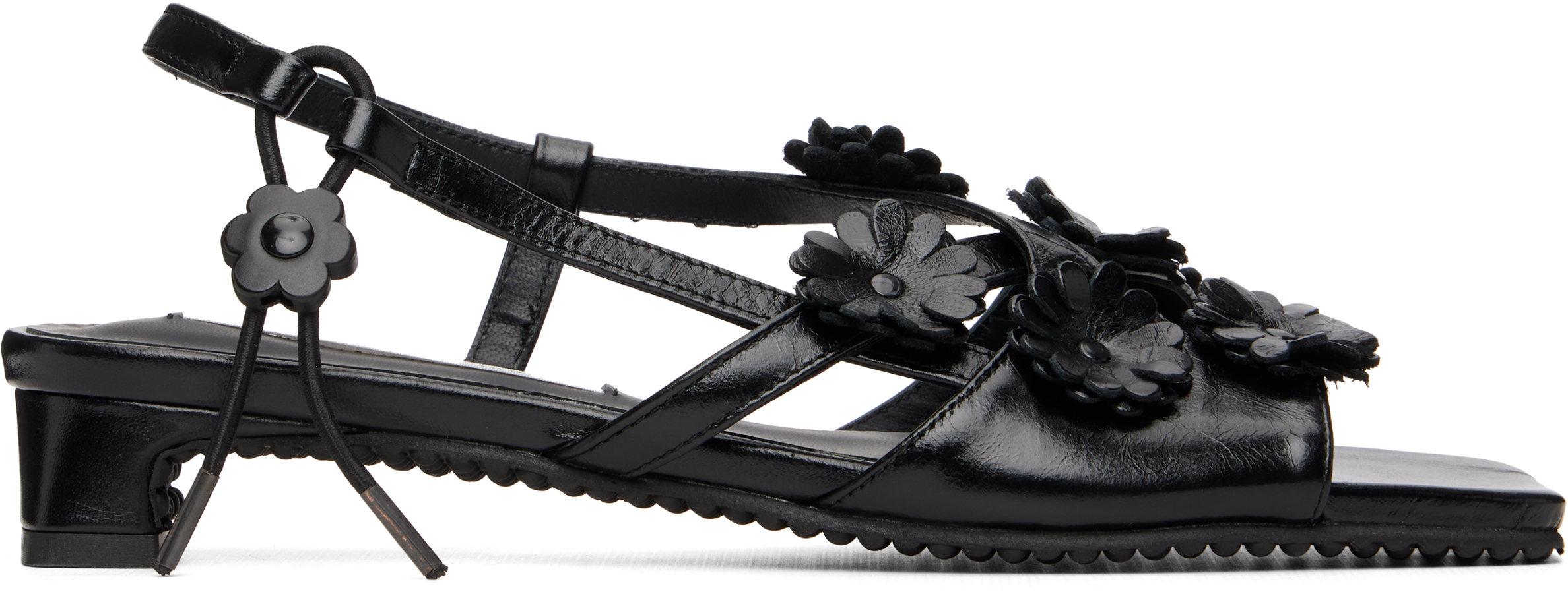 Cecilie Bahnsen Black CBarna Heeled Sandals