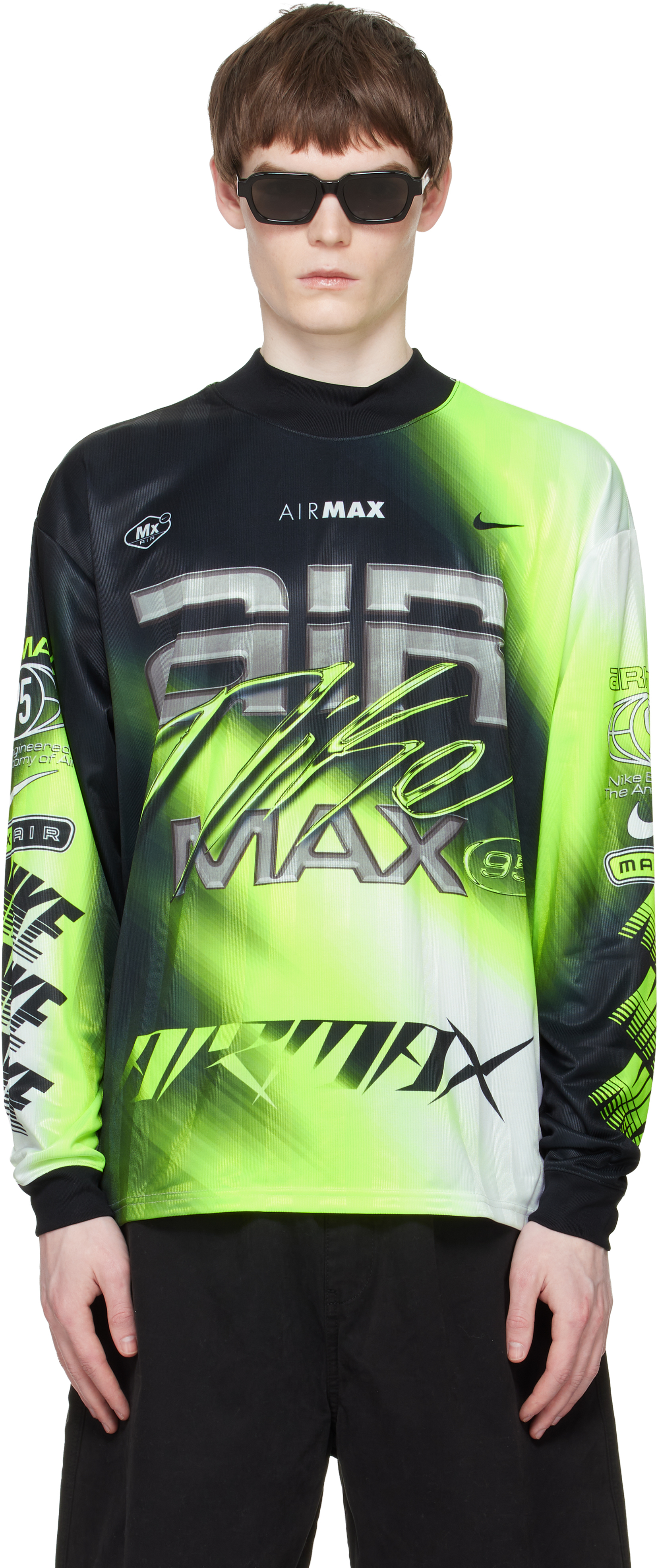 nike mesh long sleeve