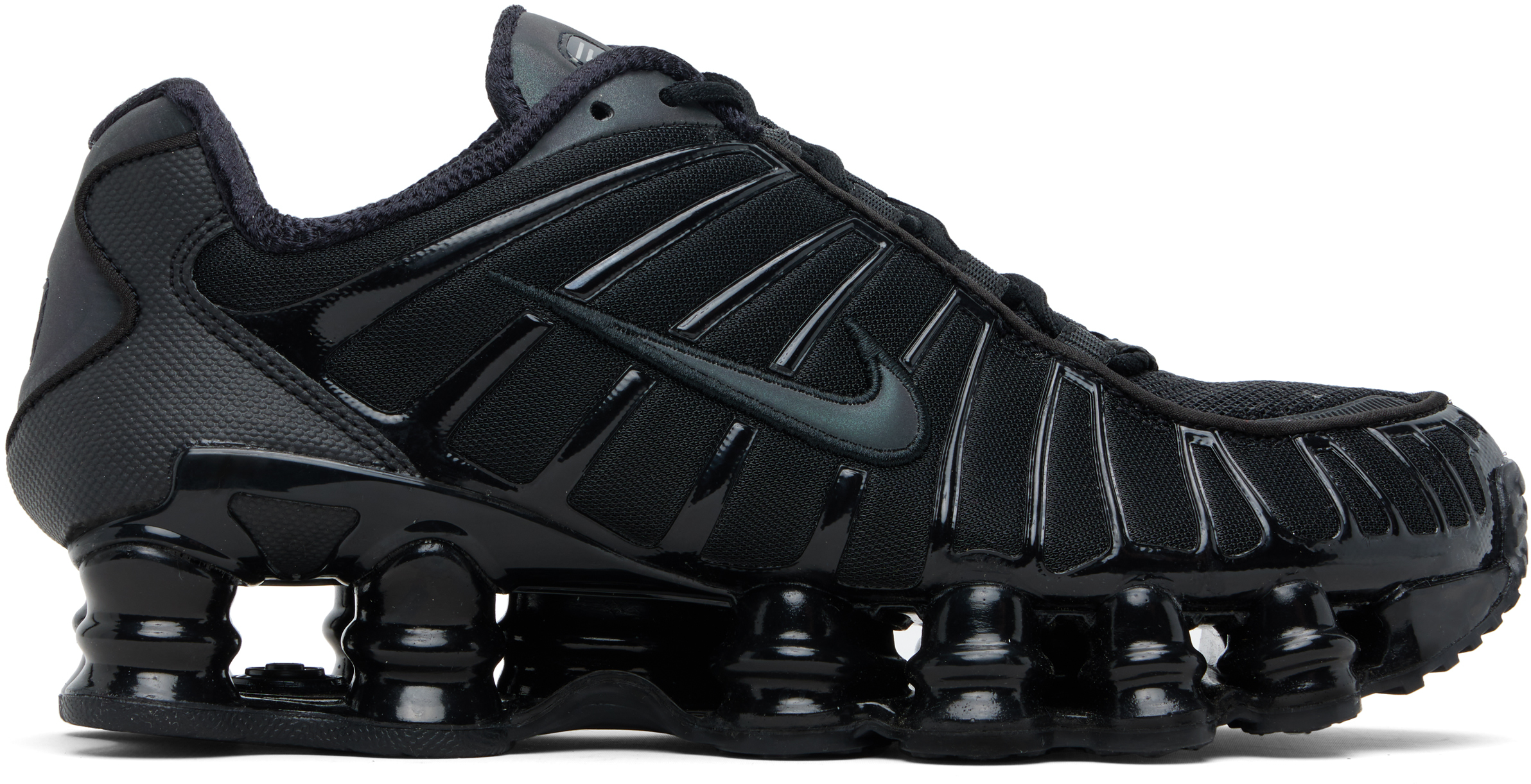 Nike: Black Shox TL Sneakers | SSENSE